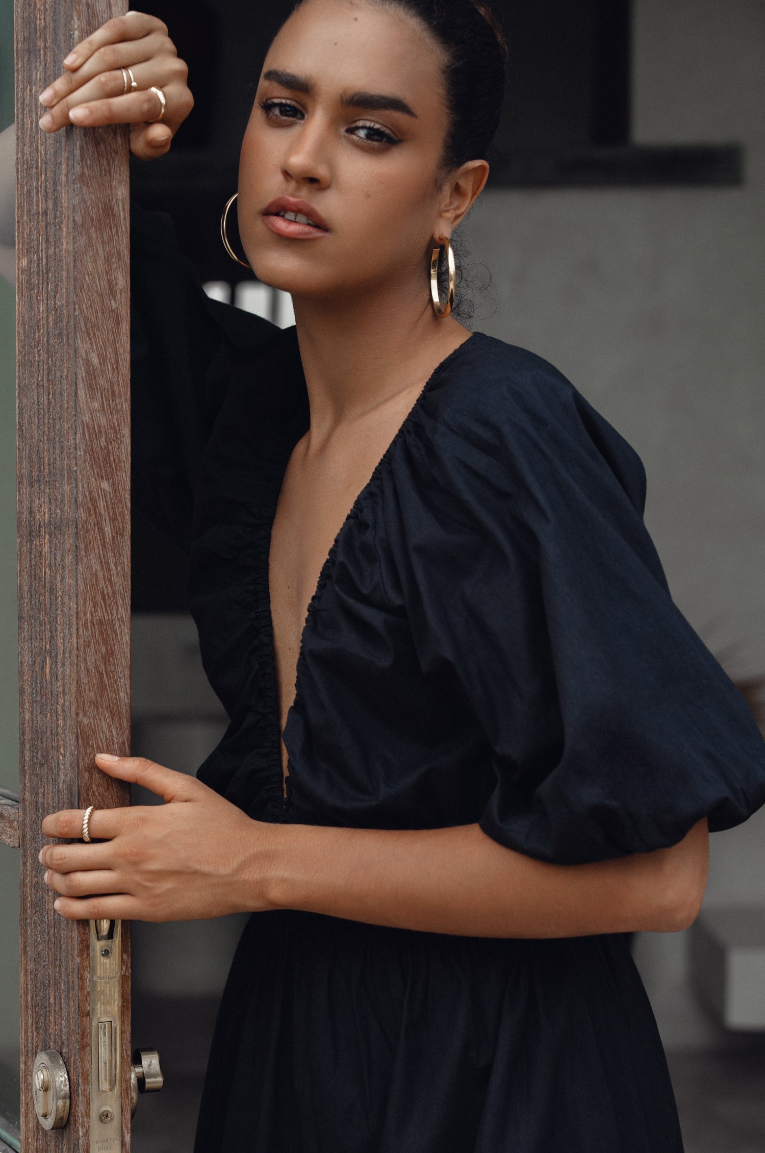 Kezas Cotton Maxi Dress by Bali ELF