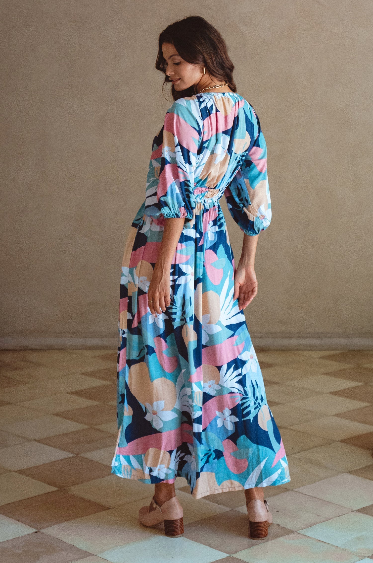 Kezas Maxi Dress by Bali ELF