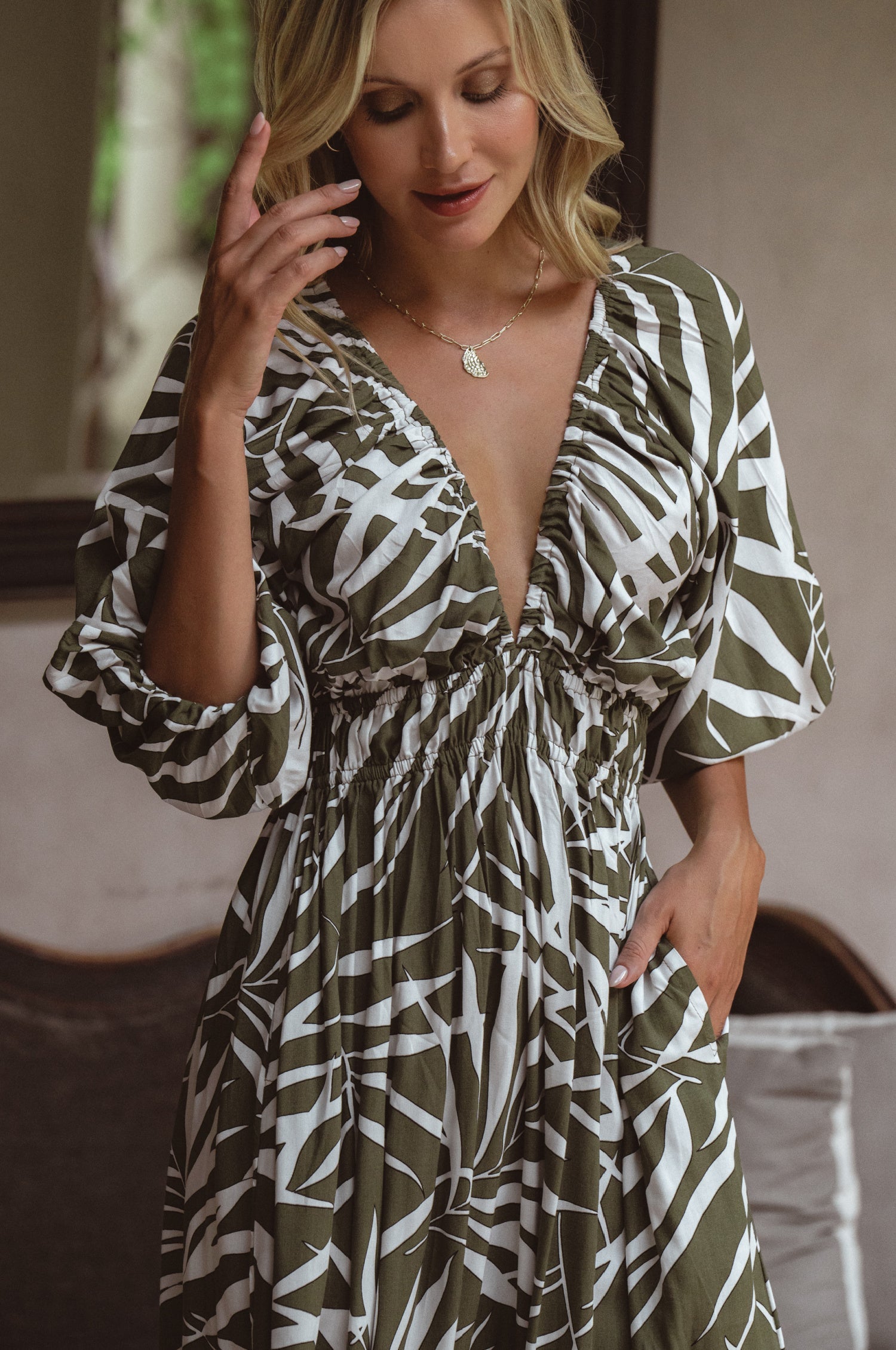 Kezas Maxi Dress by Bali ELF