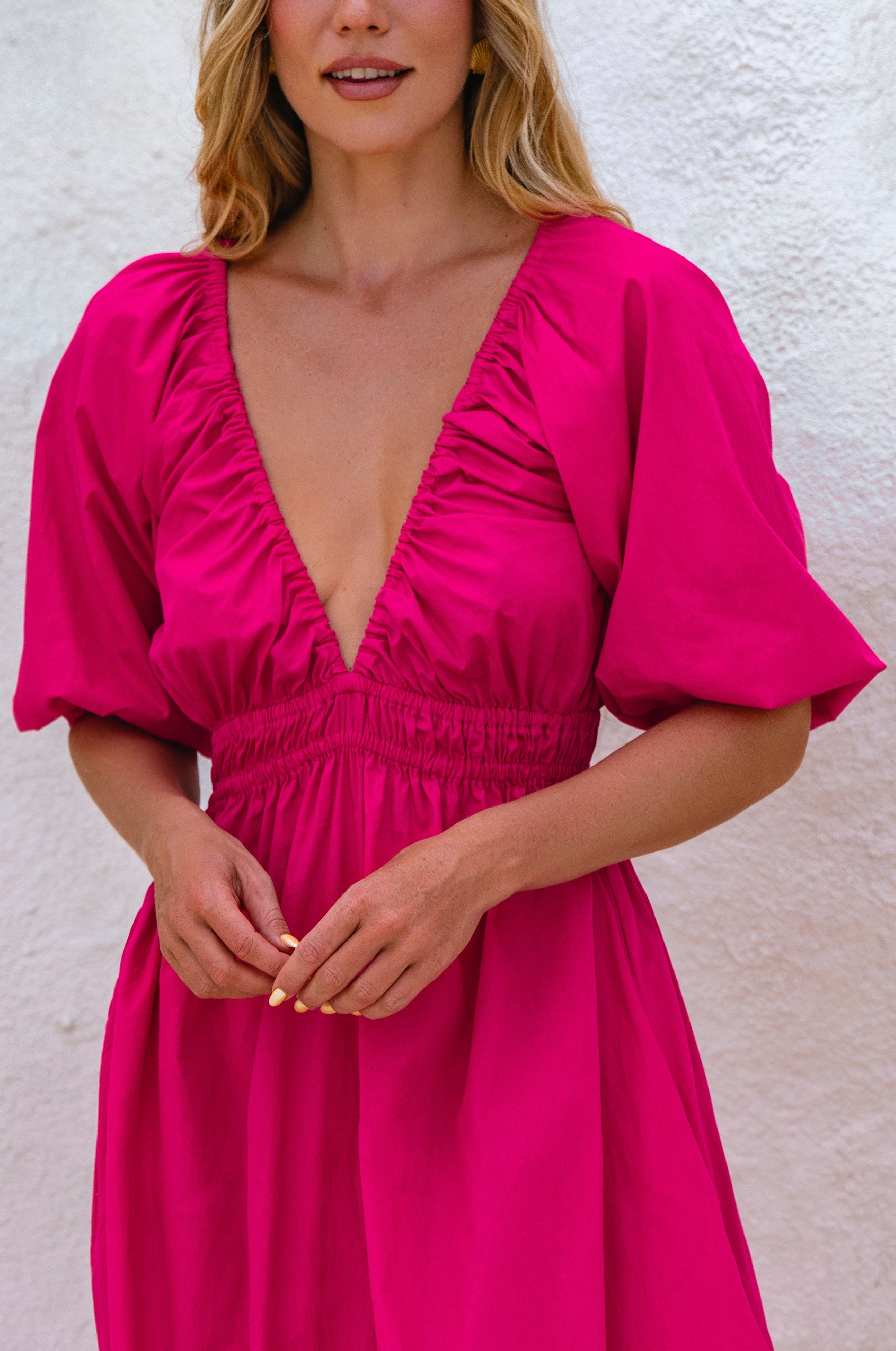 Kezas Cotton Maxi Dress by Bali ELF