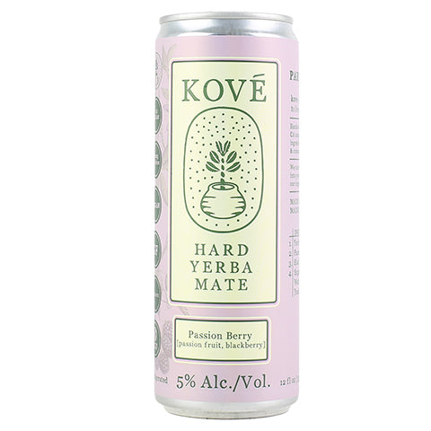 Kove Passion Berry Hard Yerba Mate Seltzer by CraftShack Liquor Store