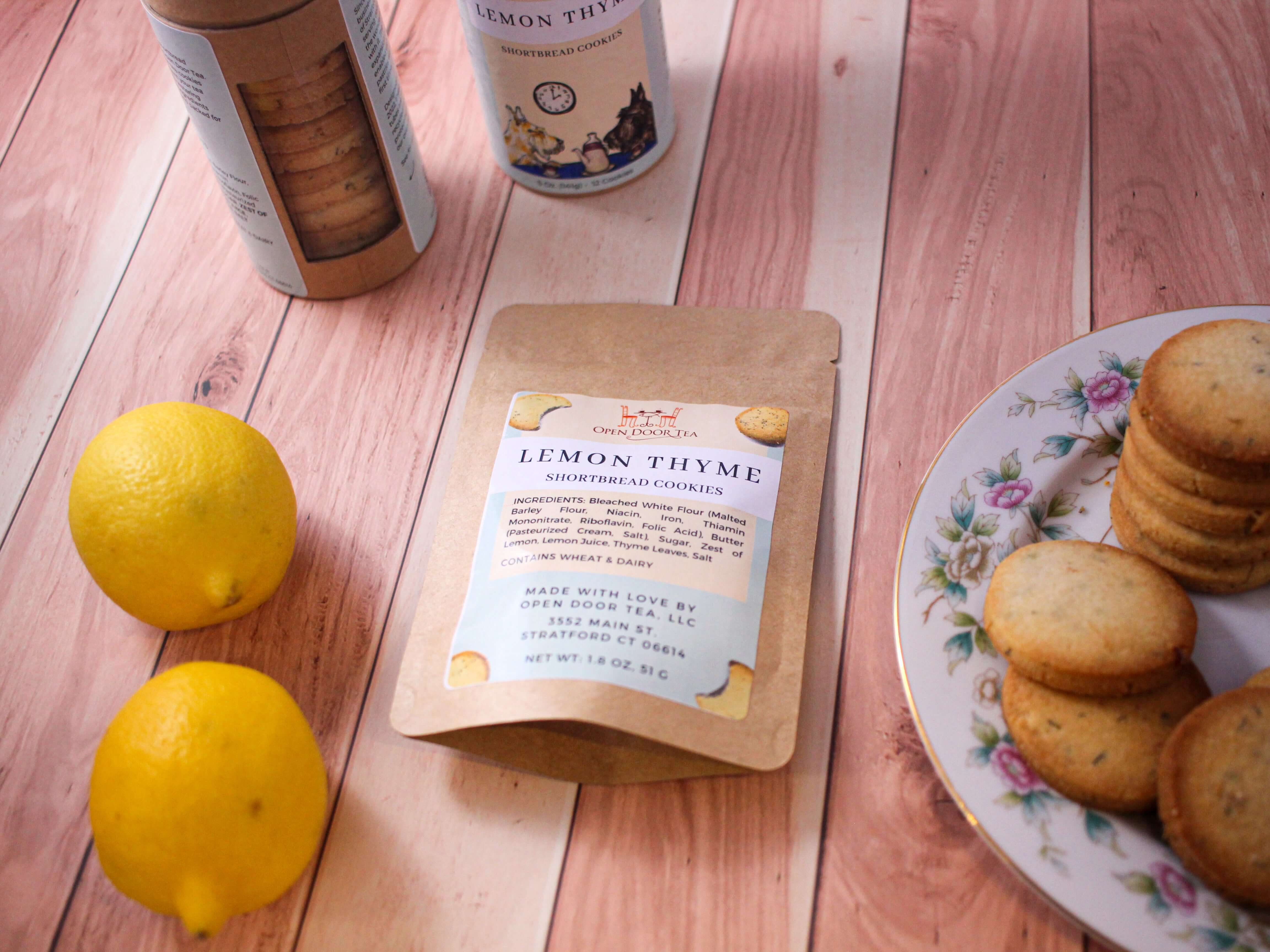 Shortbread Cookies by Open Door Tea CT