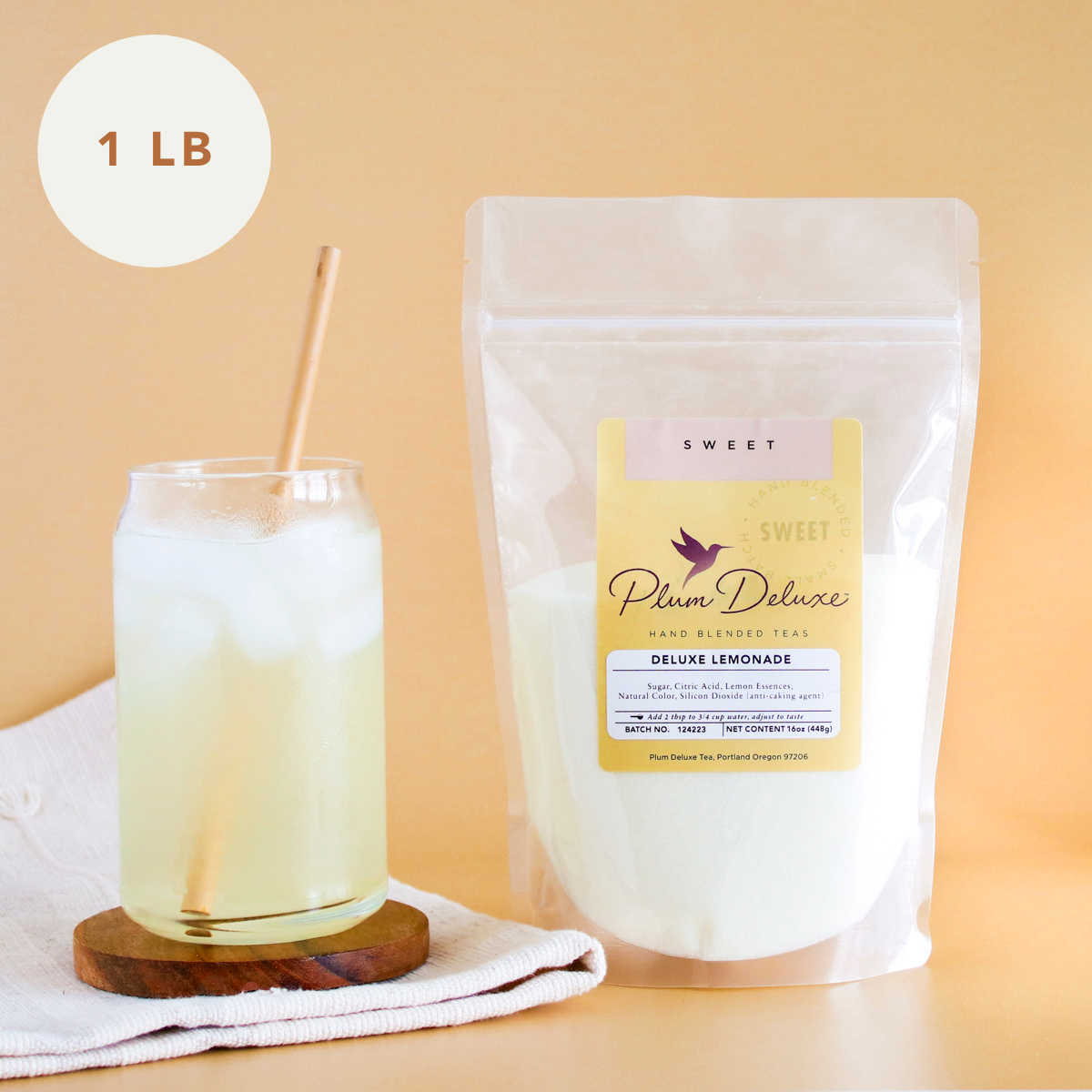 Deluxe Lemonade Mix by Plum Deluxe Tea