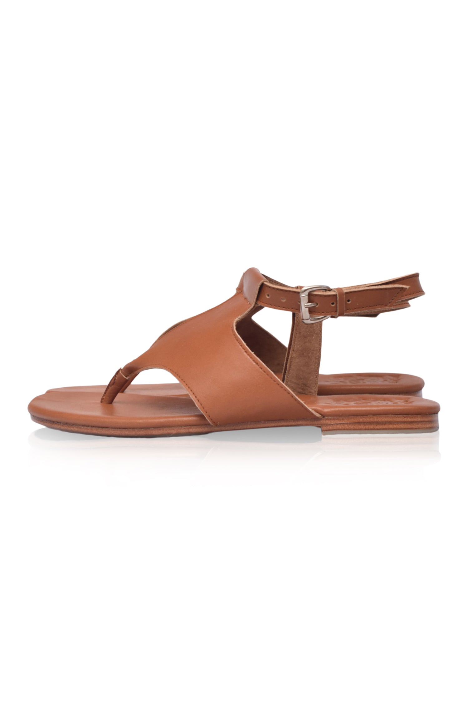 Lost in Jungle Leather Sandals by Bali ELF