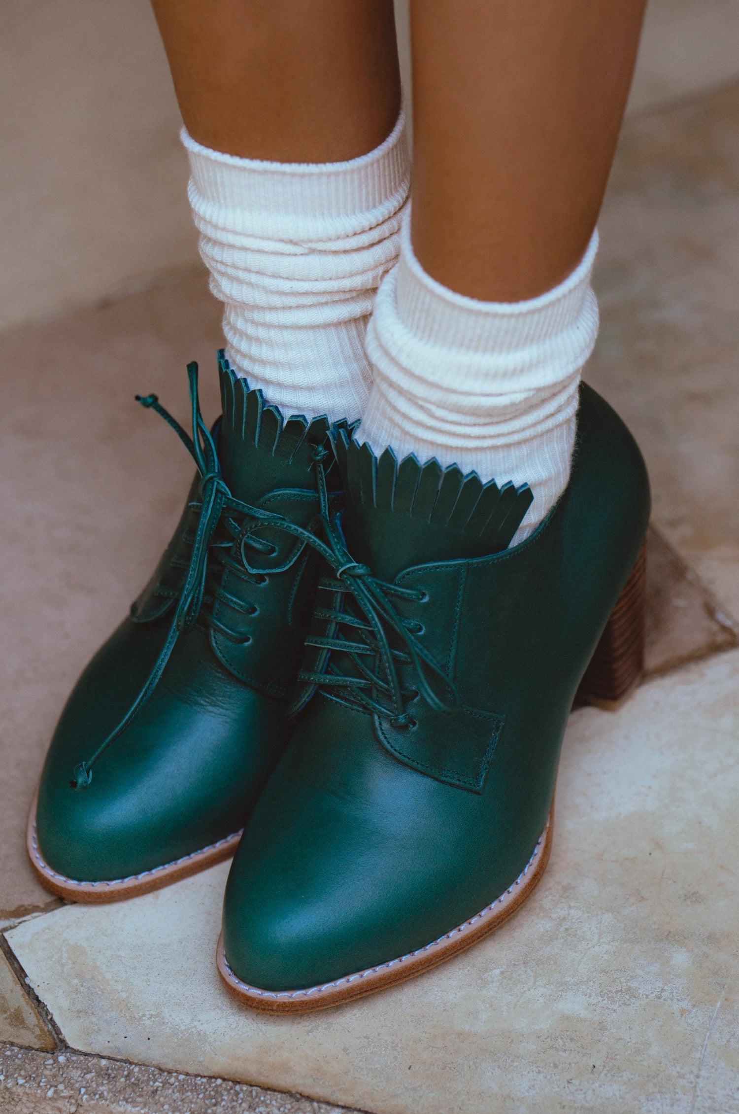 Lyon Lace-up Leather Oxfords by Bali ELF