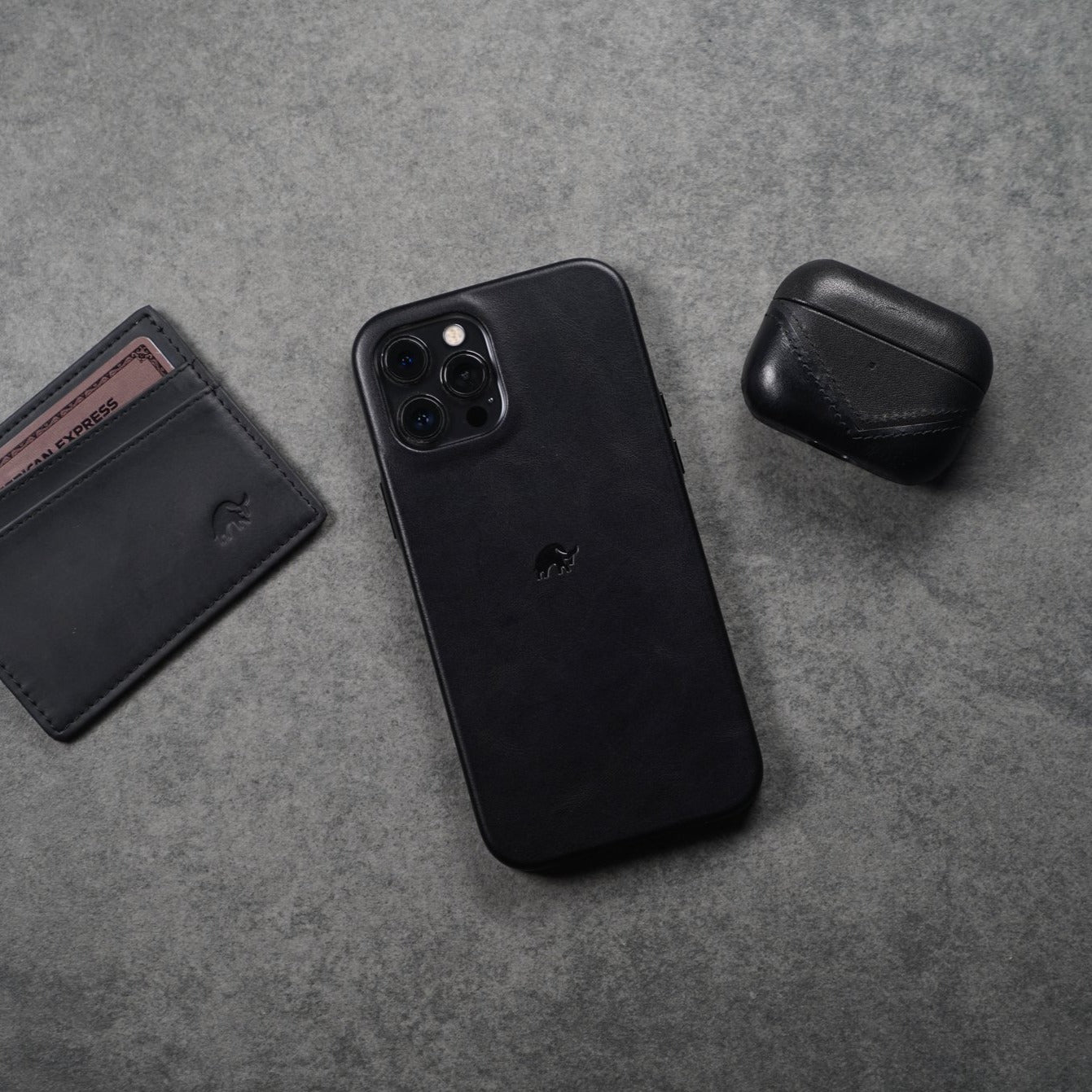 Leather AirPods Cases - BLACK EDITION by Bullstrap