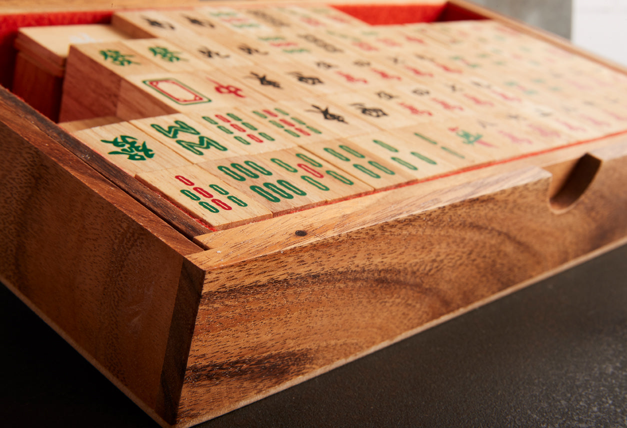 MahJong - Mangowood Game Set by Verve Culture