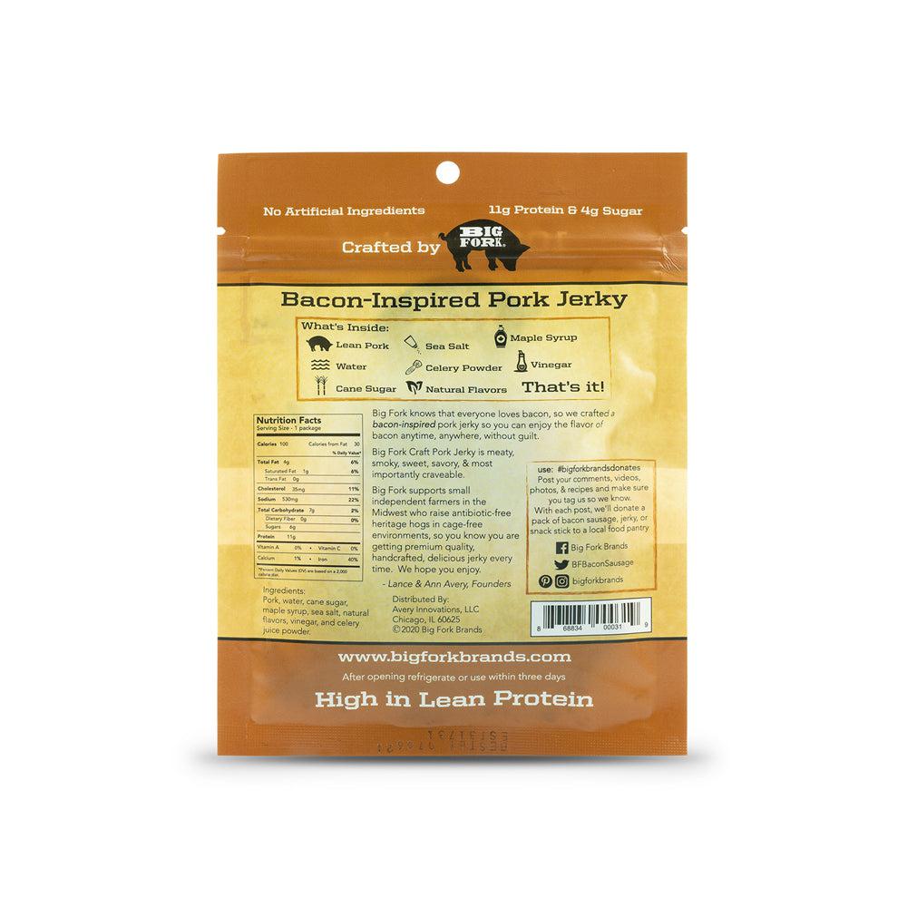 Craft Pork Jerky Sample - 1 pack of each flavor (3 total) by Big Fork Brands