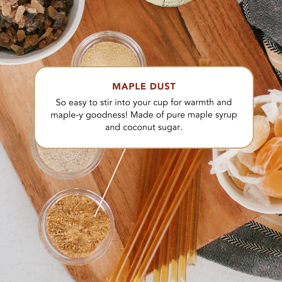 Maple Dust (Maple - Coconut Sugar) by Plum Deluxe Tea