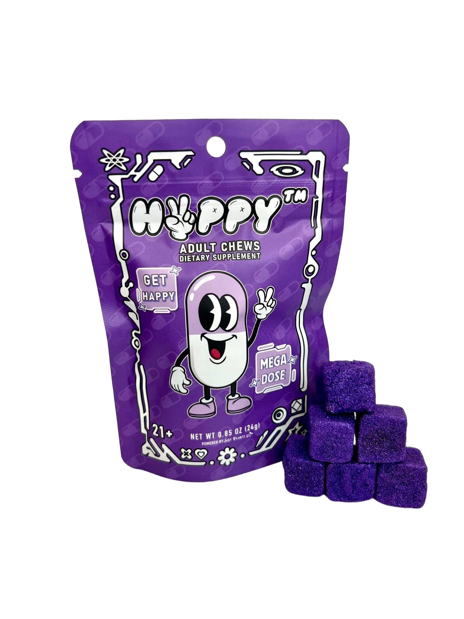 HVPPY™ Adult Chews Mega Dose by GET HVPPY™