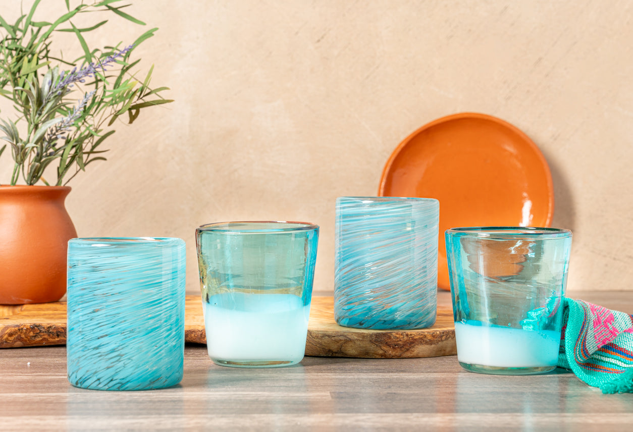 Handblown Glasses by Verve Culture