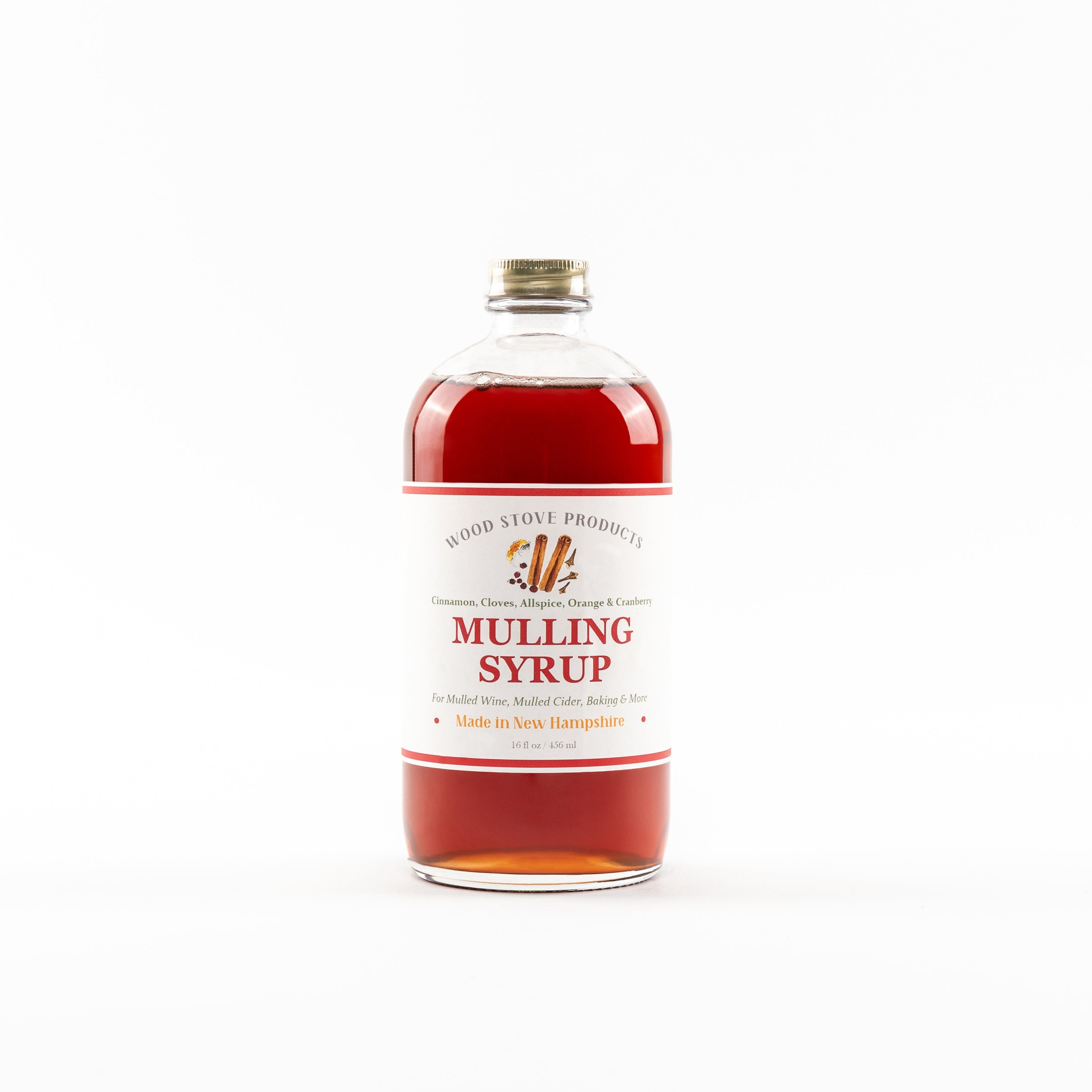 Mulling Syrup, 16 fl oz by Wood Stove Kitchen