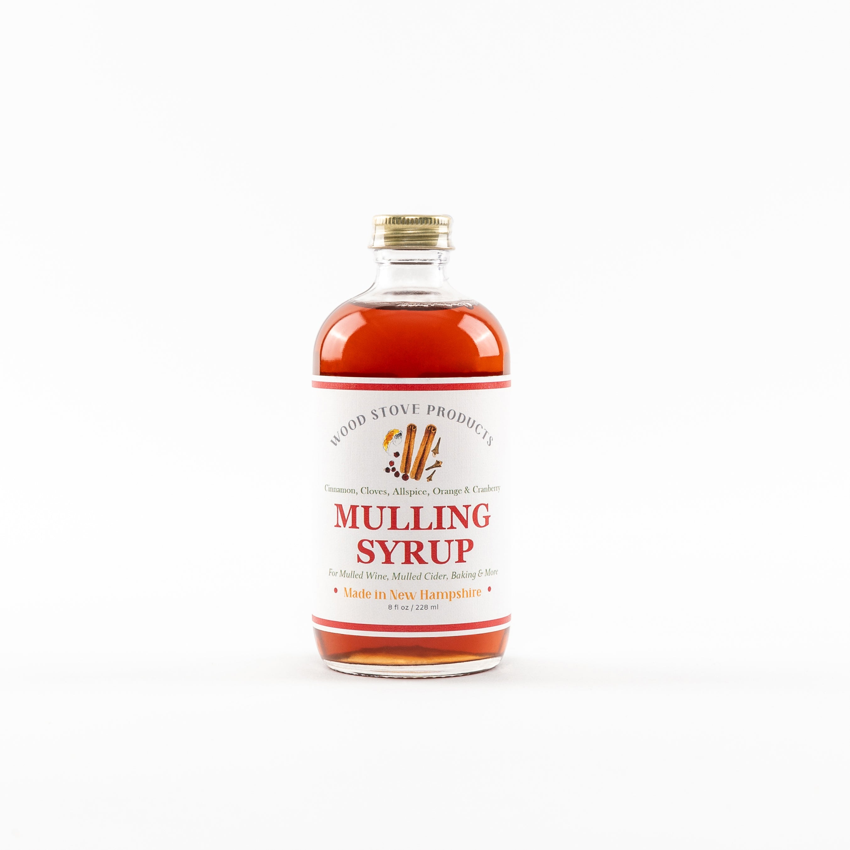 Mulling Syrup, 8 fl oz by Wood Stove Kitchen