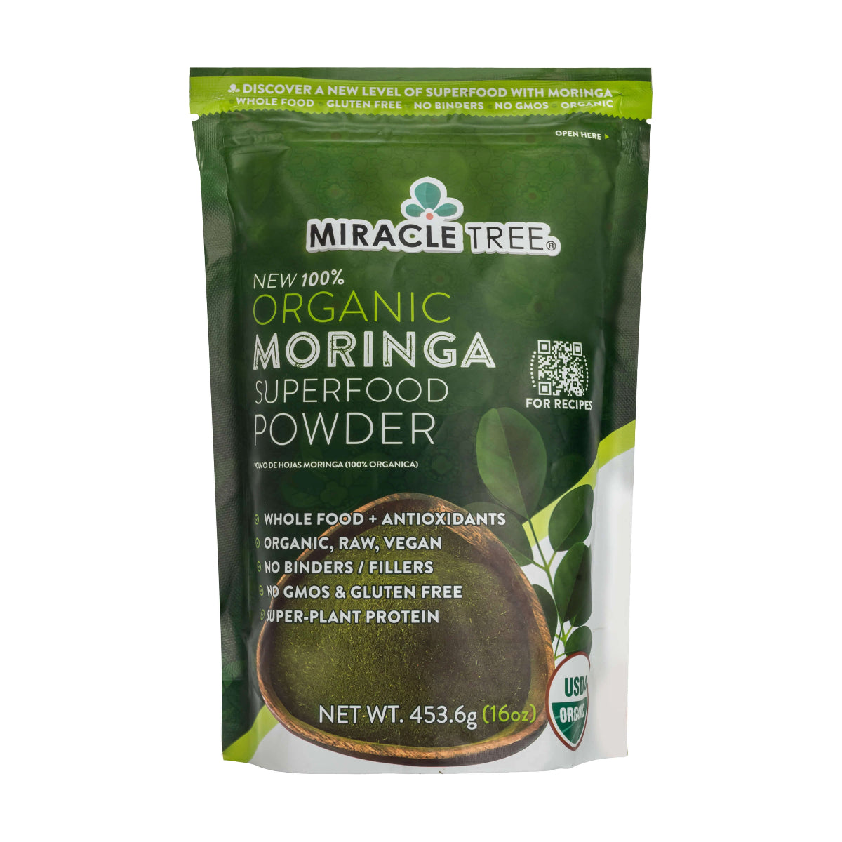 100% Organic Moringa Pouch by Miracle Tree