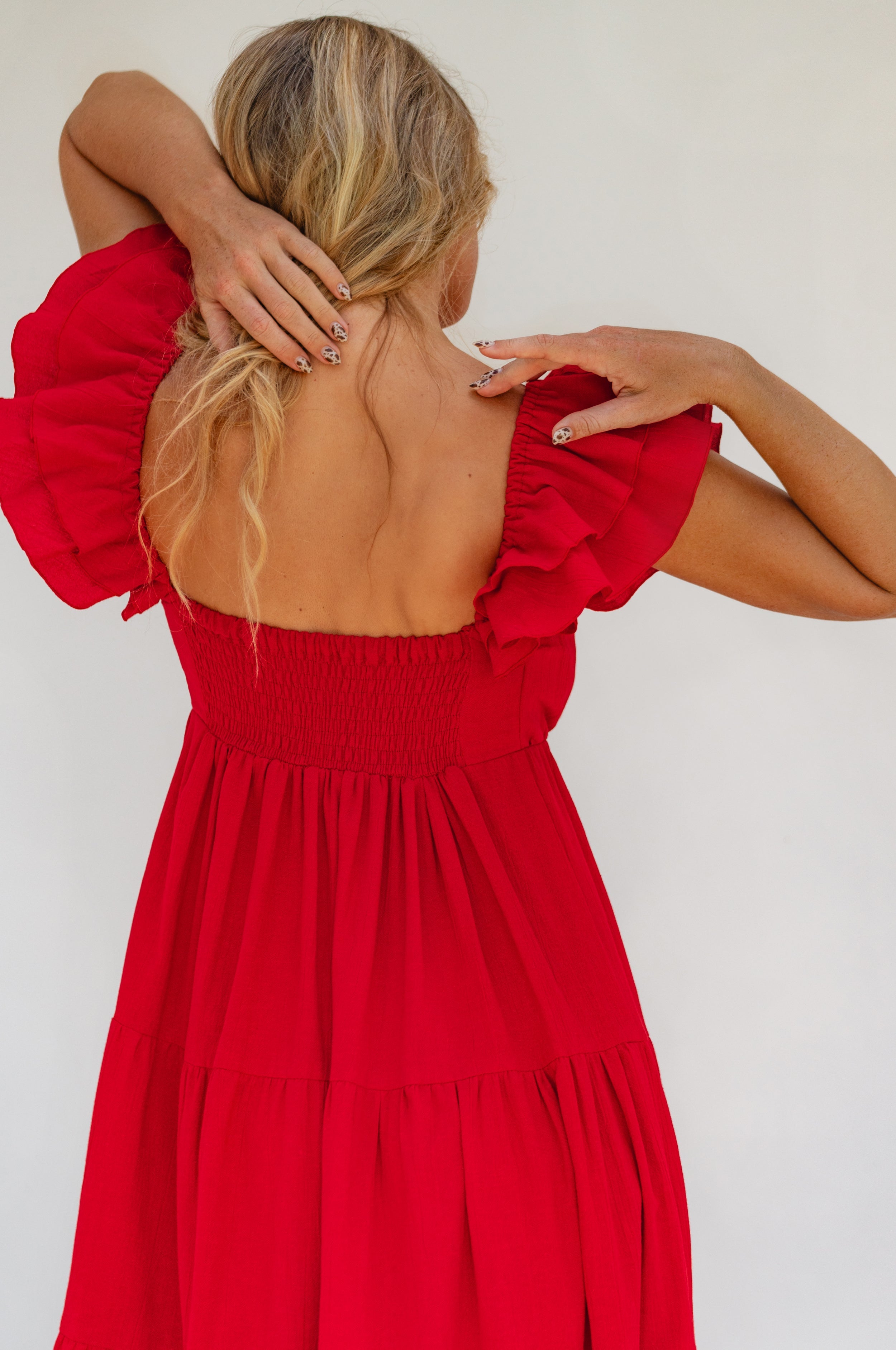 Nymph Bohemian Linen Maxi Dress by Bali ELF