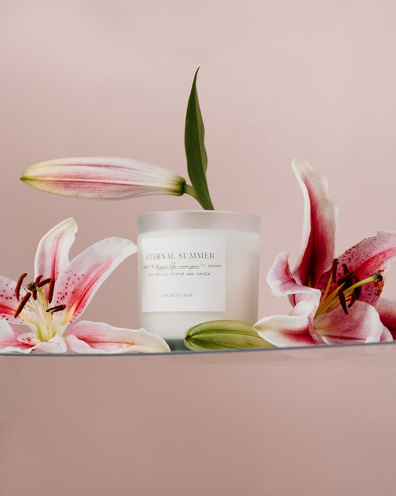 ETERNAL SUMMER Natural Candle by Orchid + Ash