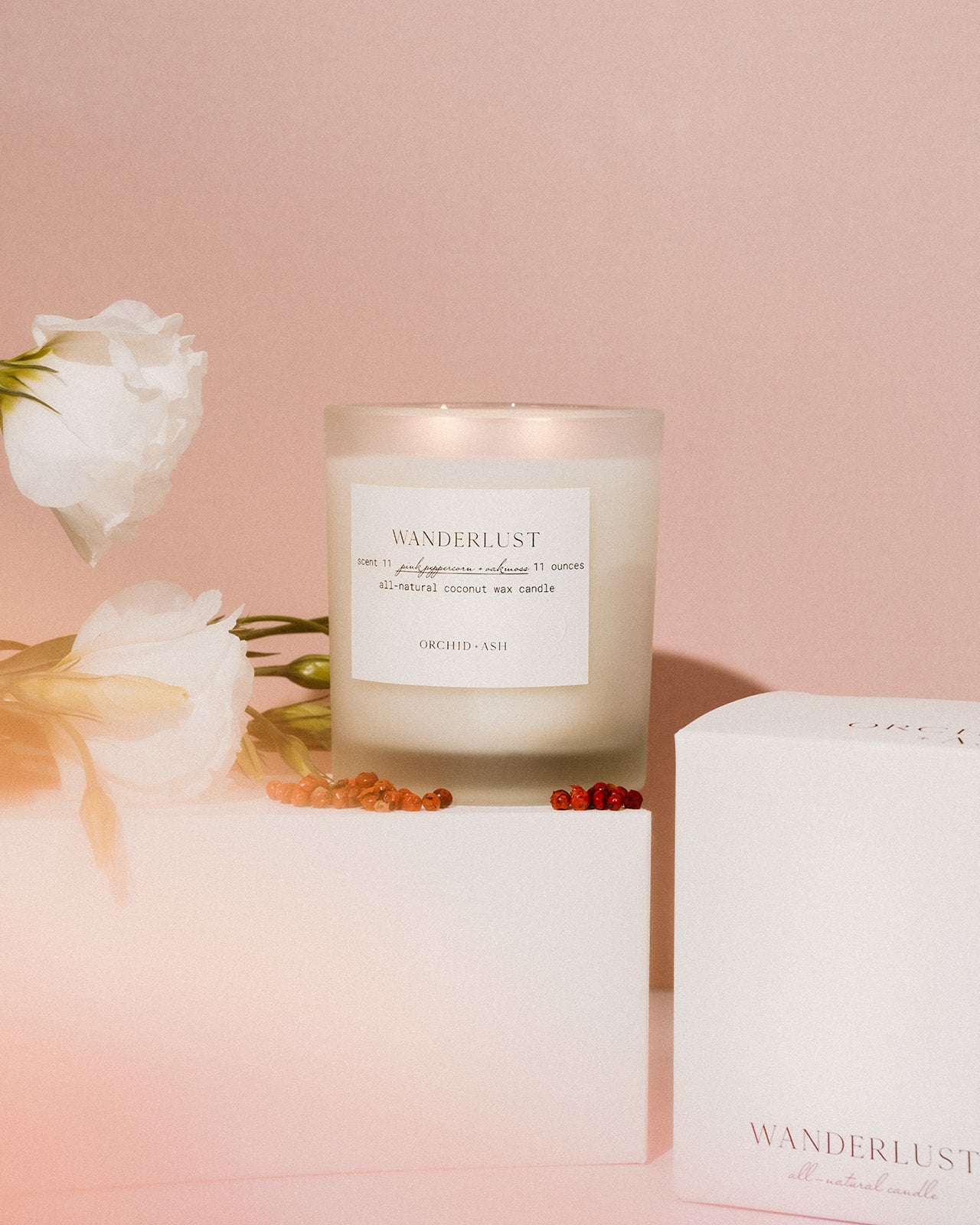 WANDERLUST Natural Candle by Orchid + Ash