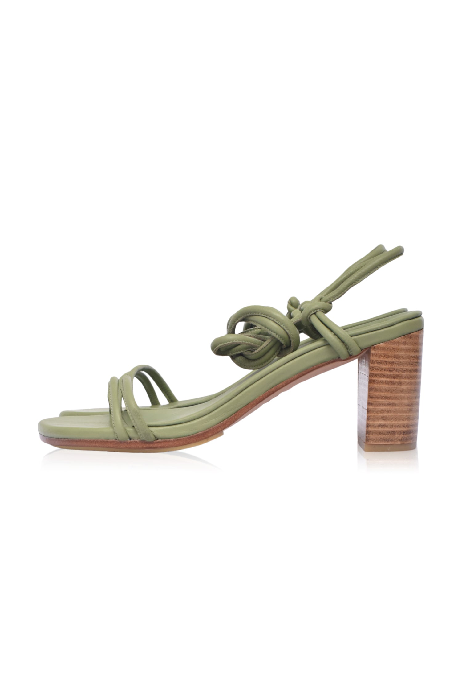 Ophelia Block Heel Wrap Sandals by Bali ELF