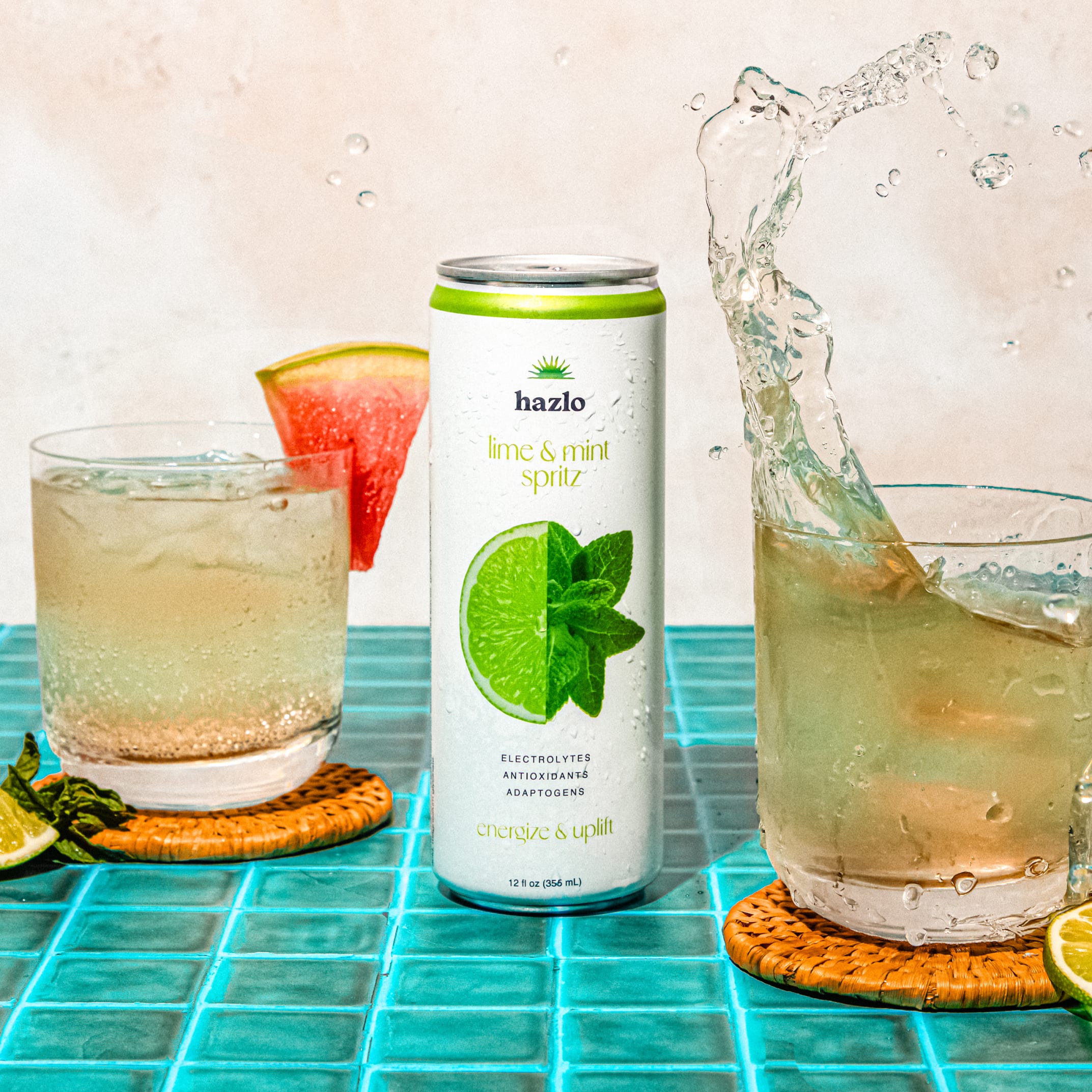 Lime & Mint Spritz by Hazlo