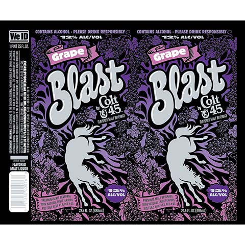 Pabst Blast by Colt 45 (Grape) by CraftShack Liquor Store