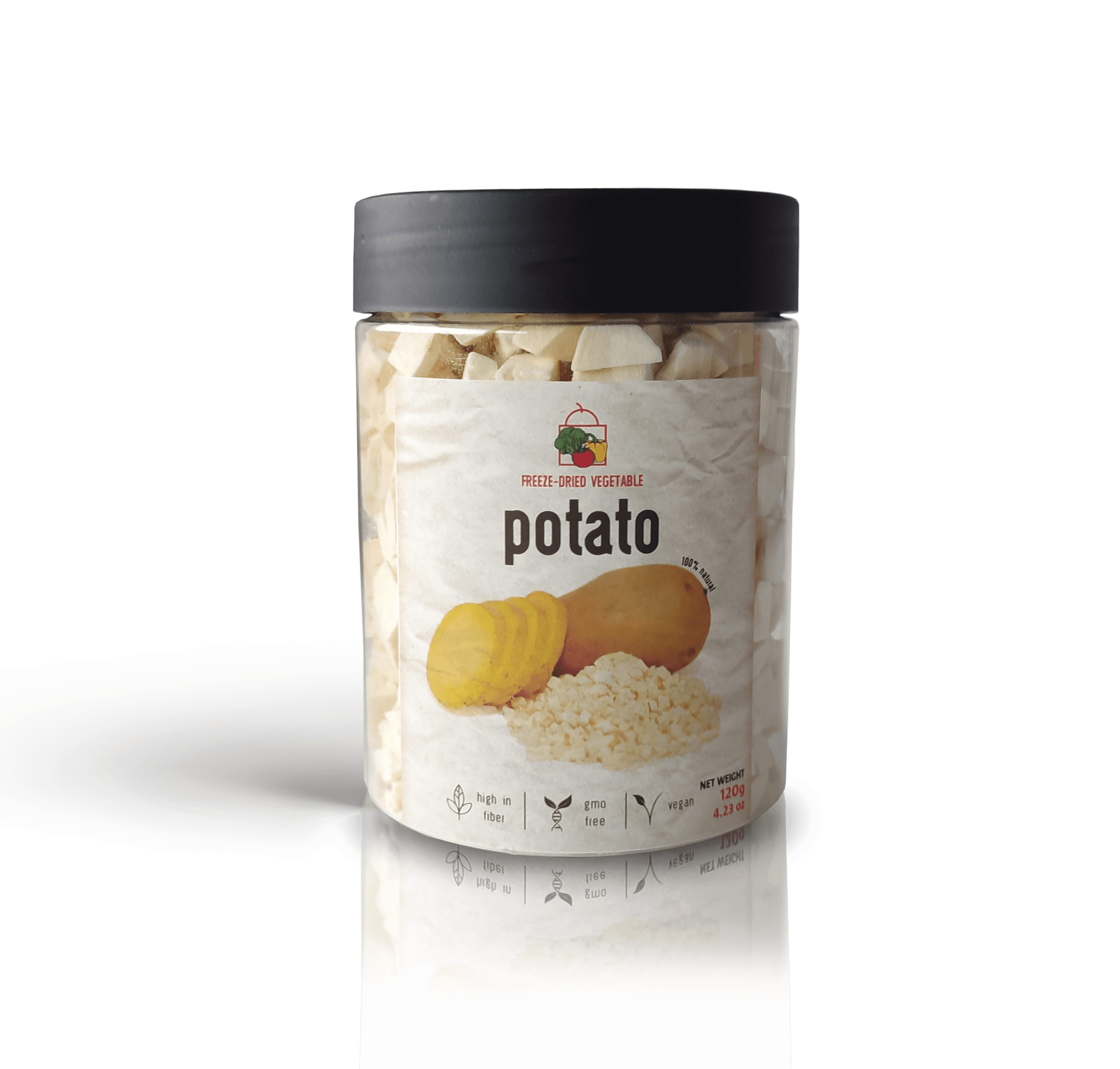 Freeze Dried Potato by Diaita Smart Foods (Worldwide Shipping)