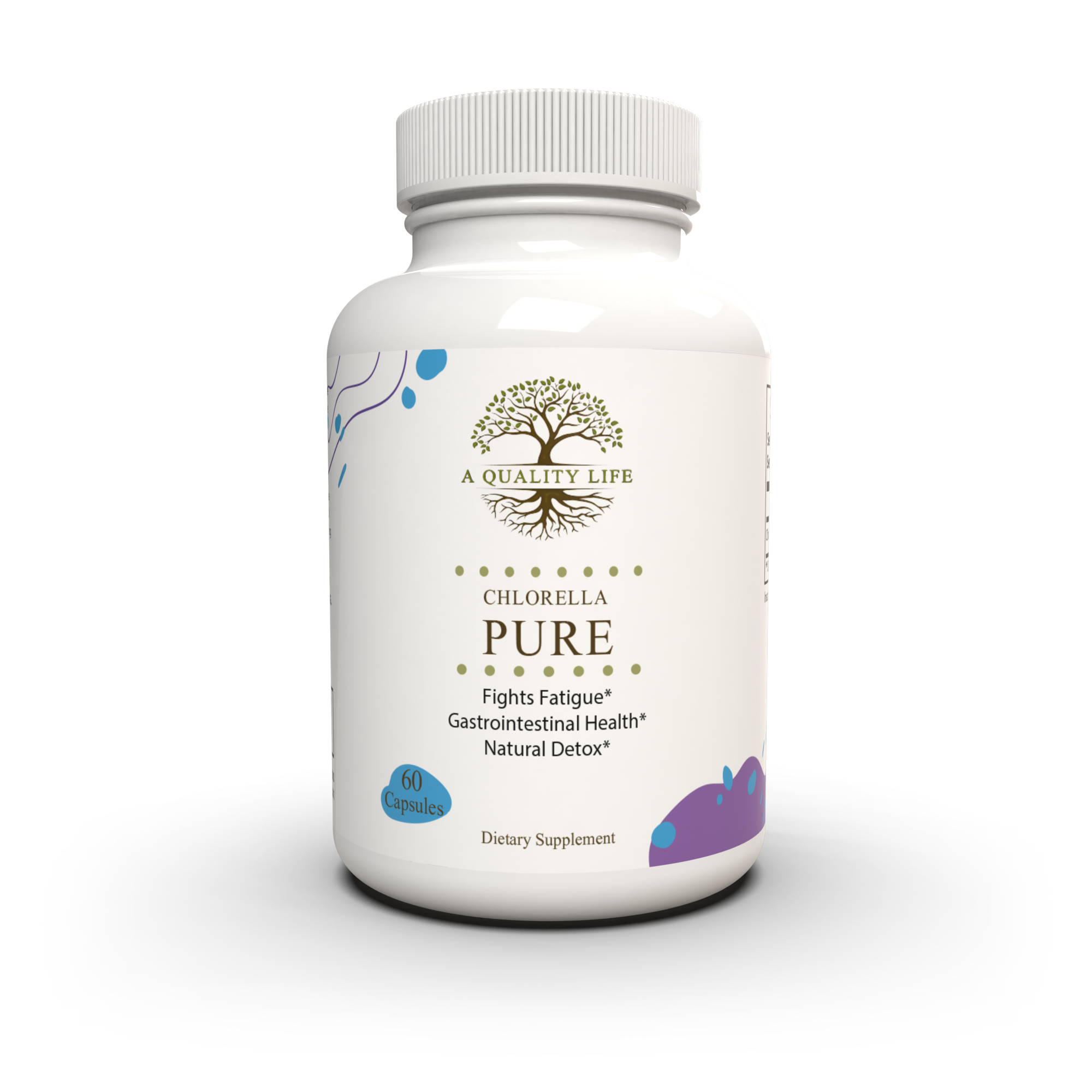 Chlorella Pure by A Quality Life Nutrition