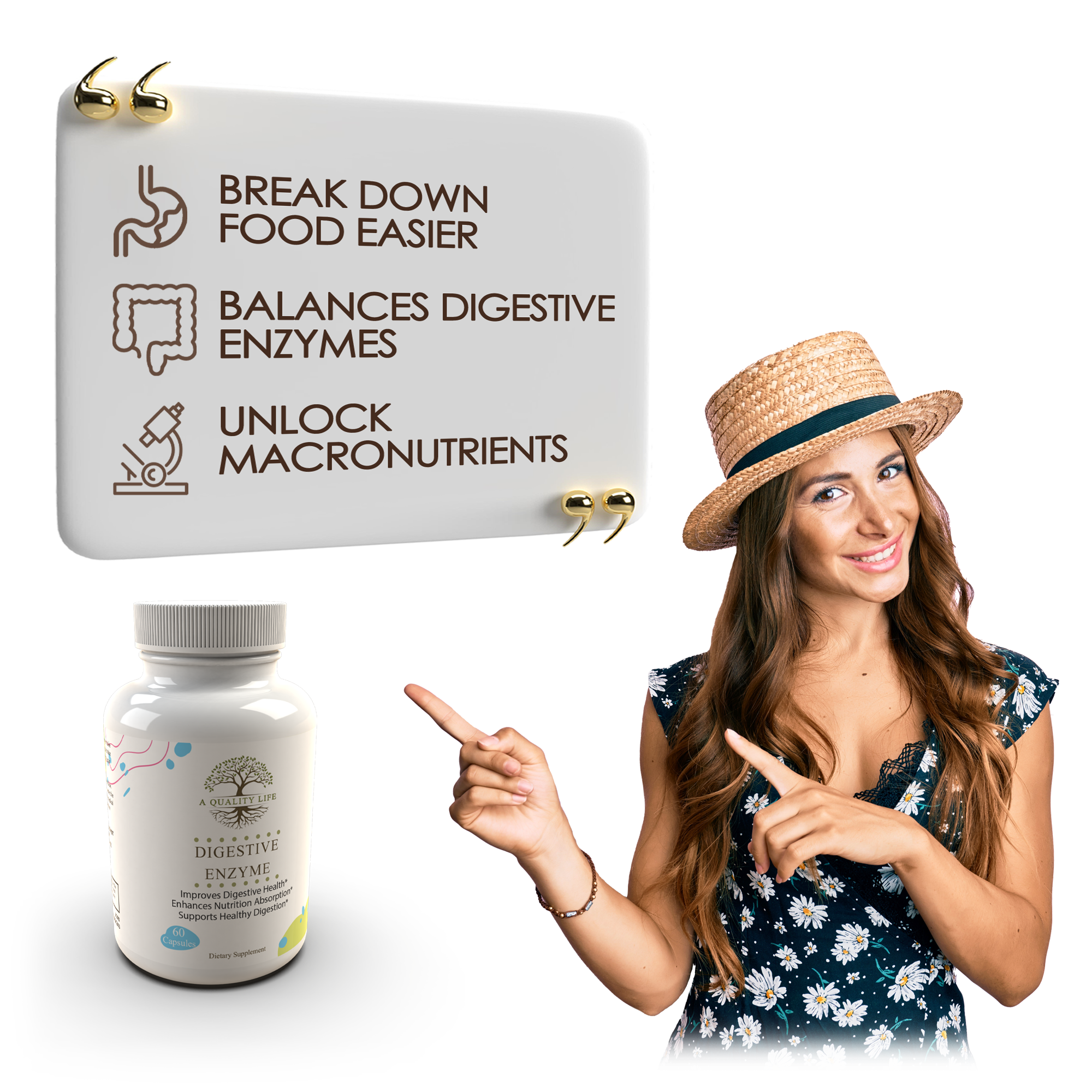 Digestive Enzyme by A Quality Life Nutrition