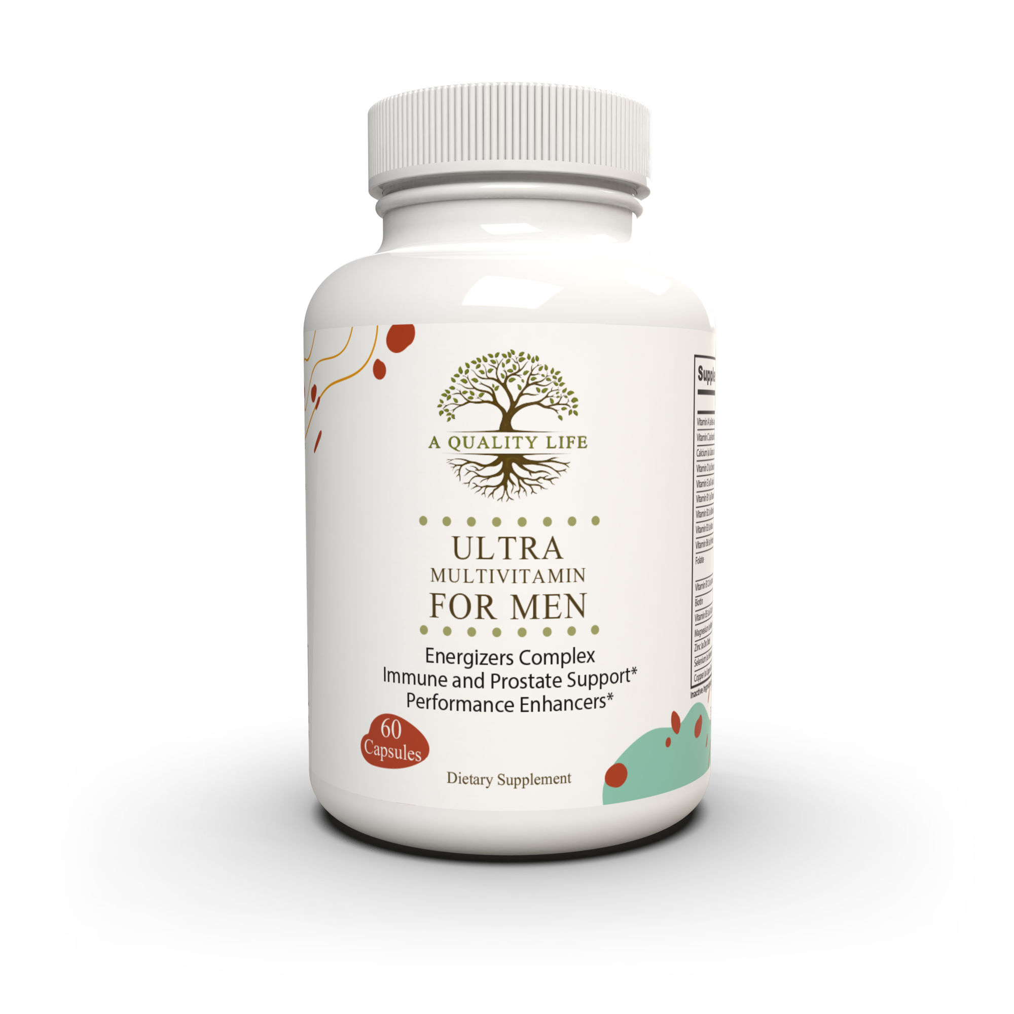 Ultra Multivitamin for Men by A Quality Life Nutrition