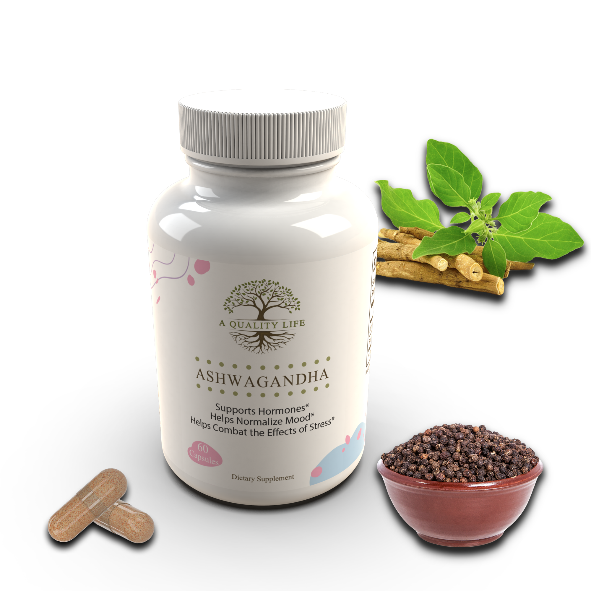 Organic Ashwagandha by A Quality Life Nutrition