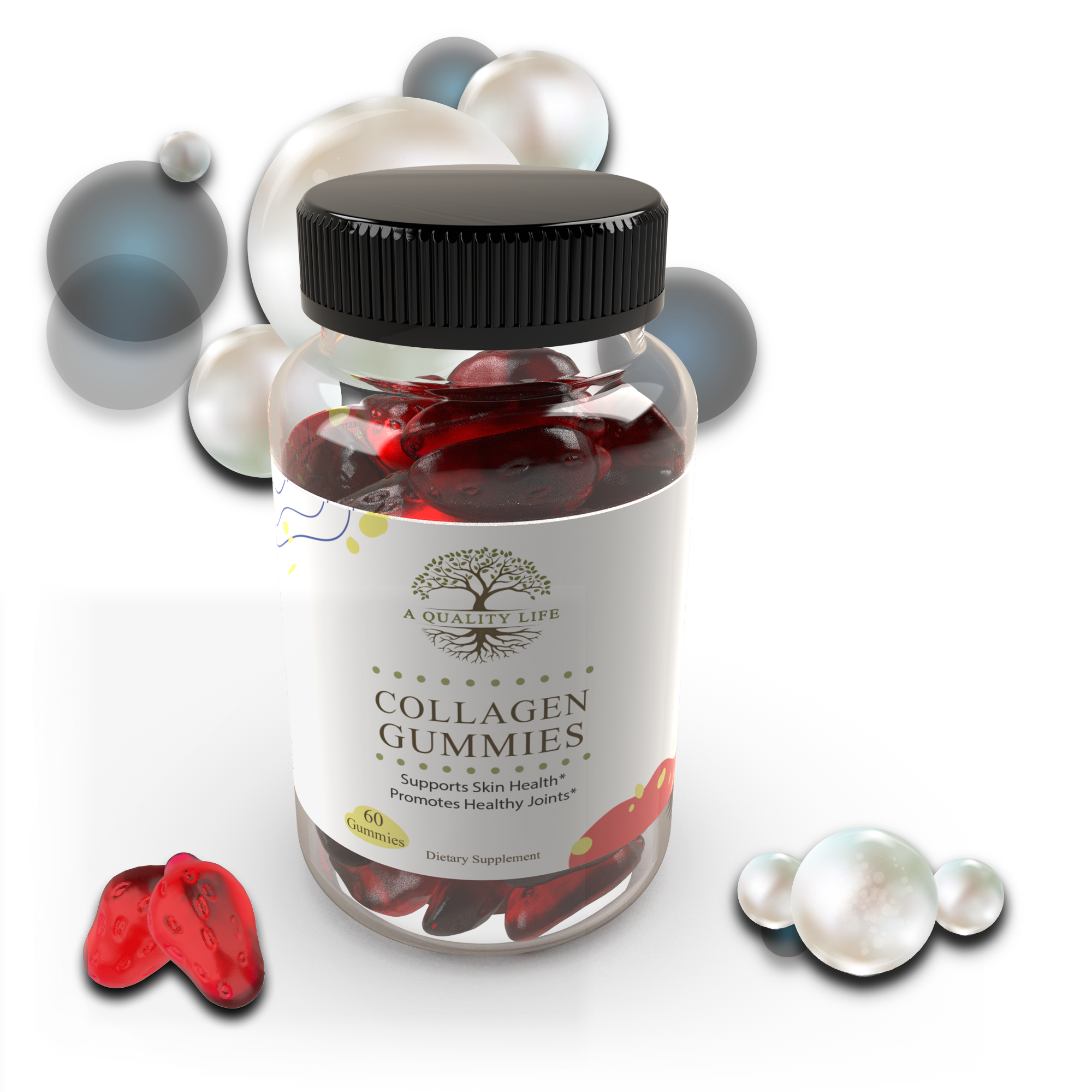 Collagen Gummies by A Quality Life Nutrition