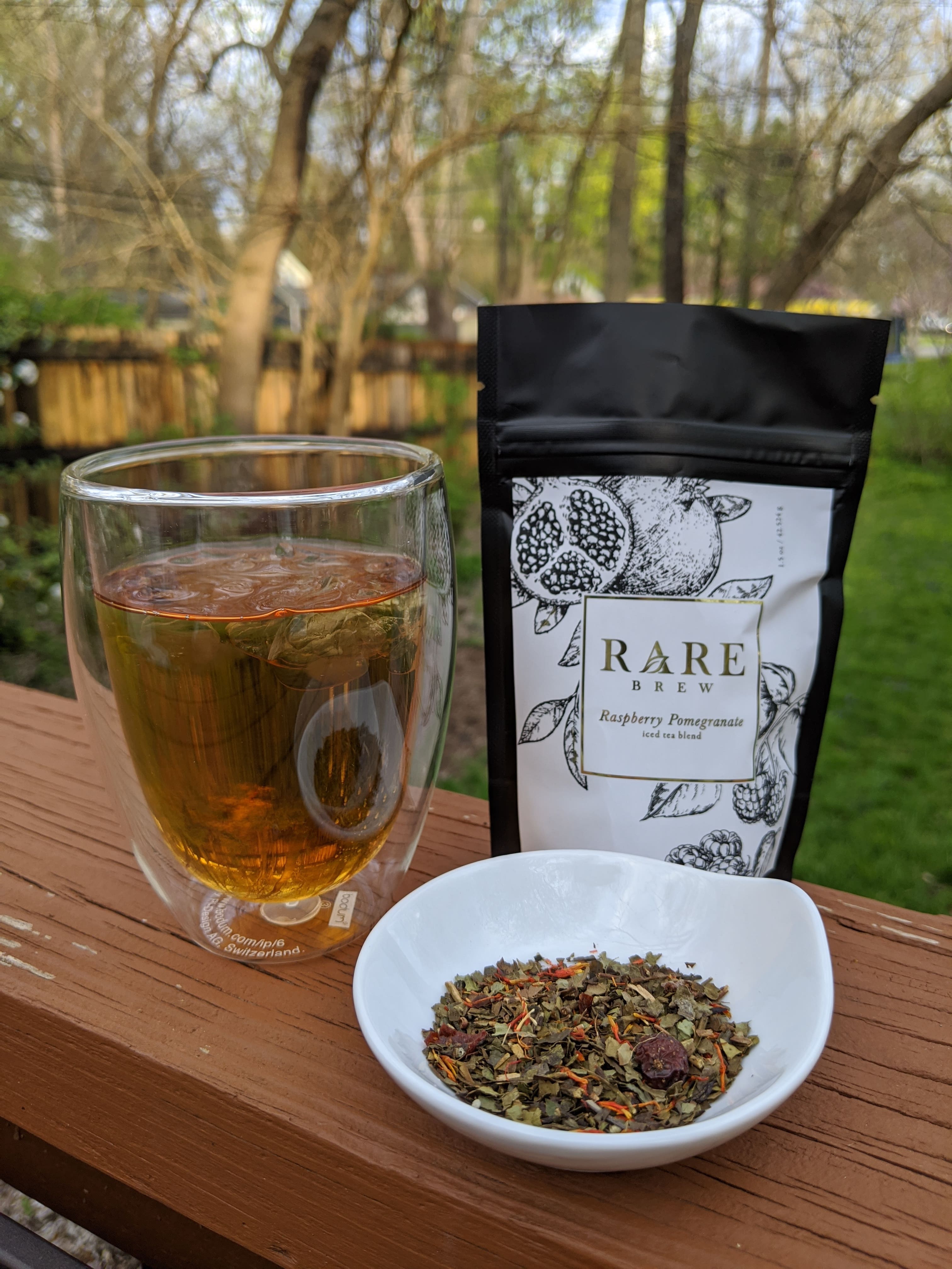 Raspberry Pomegranate - Loose Leaf Tea by RARE BREW