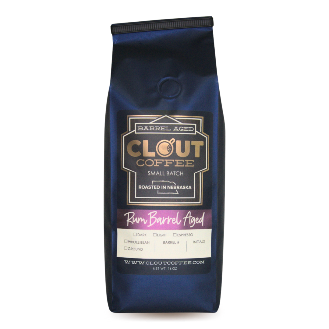 Rum Barrel Aged | 16oz by Clout Coffee