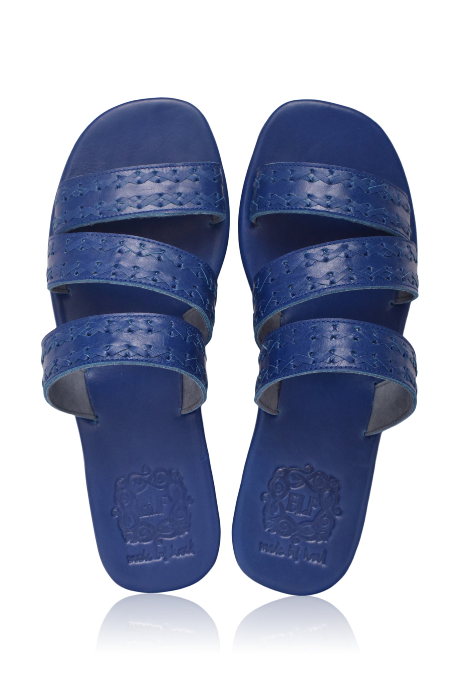 Sail Slide Leather Sandals by Bali ELF