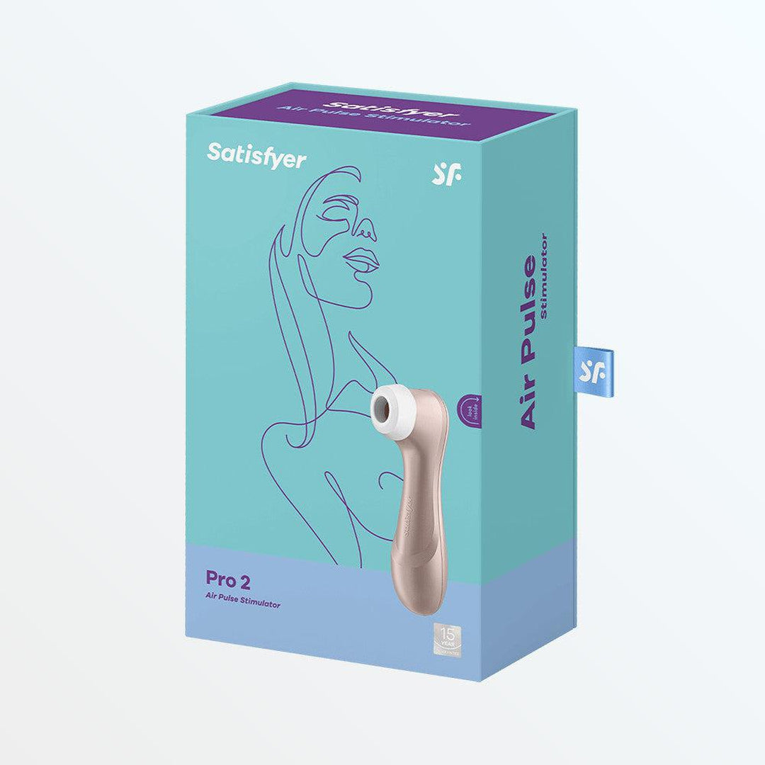 Satisfyer Pro 2 Air Pulse Clitoral Stimulator by Condomania.com