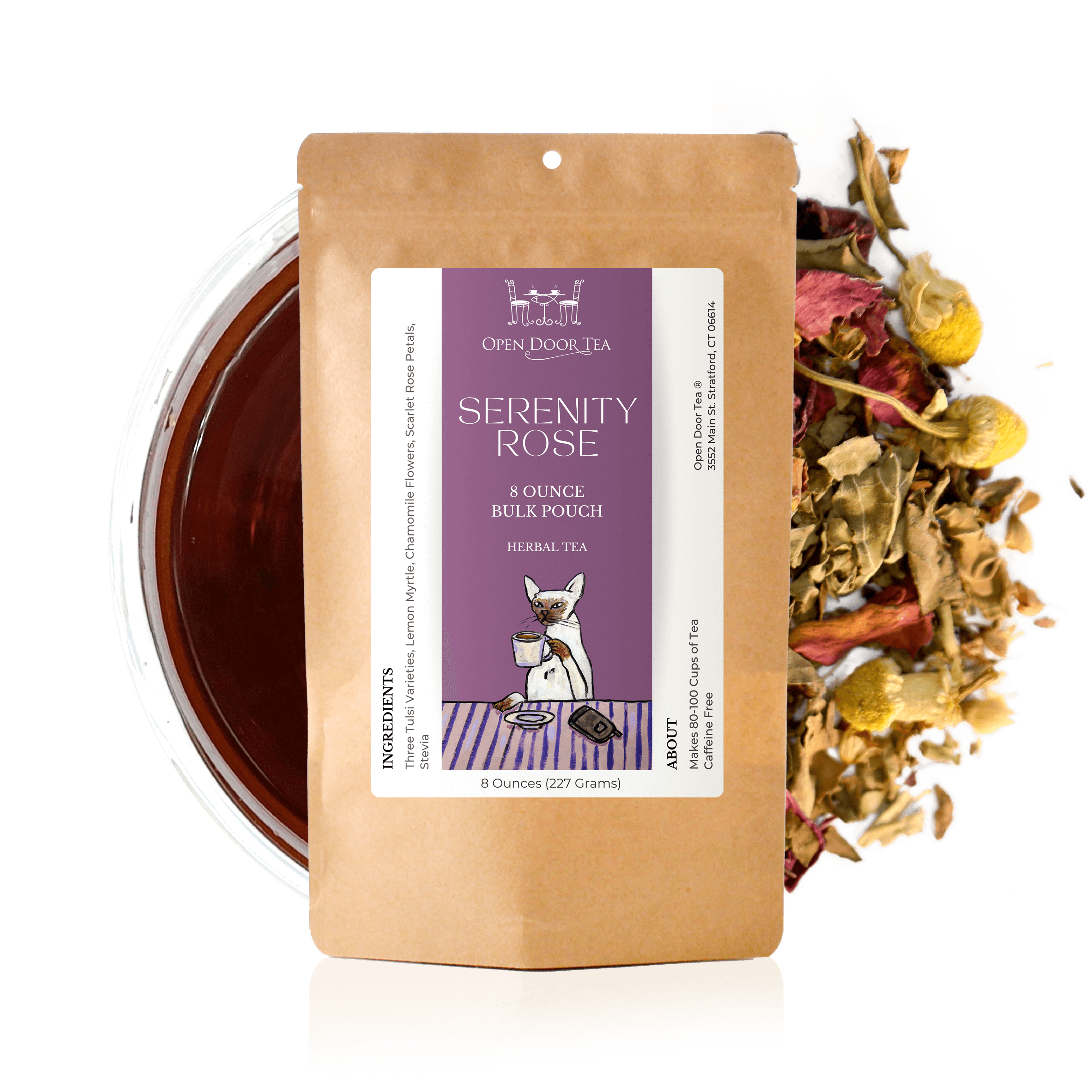 Serenity Rose by Open Door Tea CT