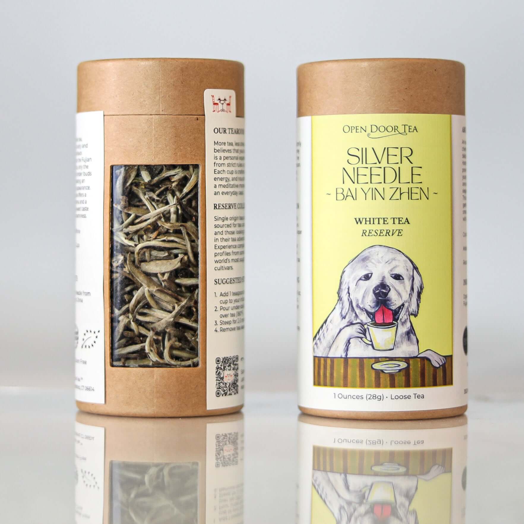 Silver Needle by Open Door Tea CT