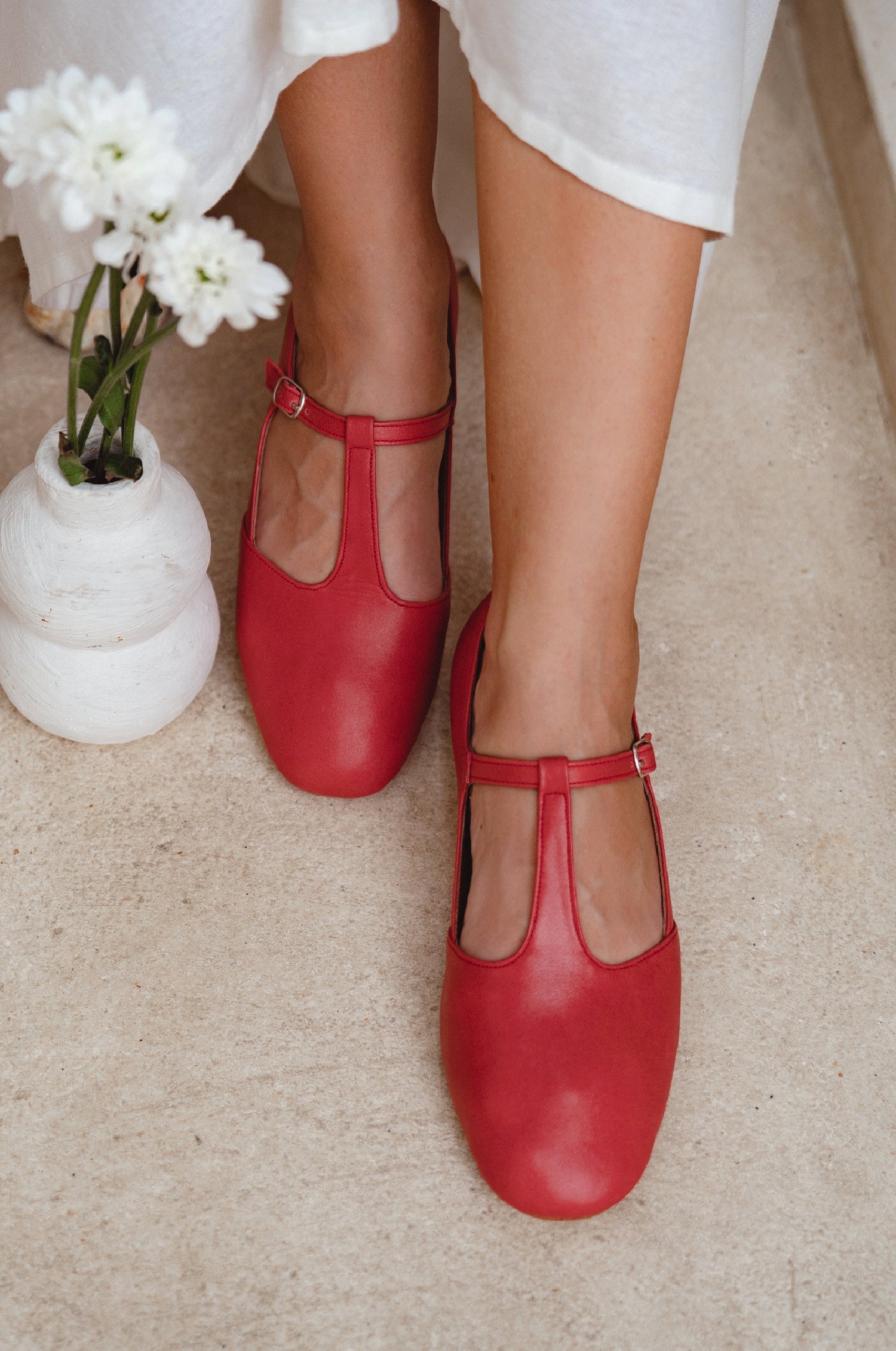 Simplicity Round Toe Ballet Flats by Bali ELF