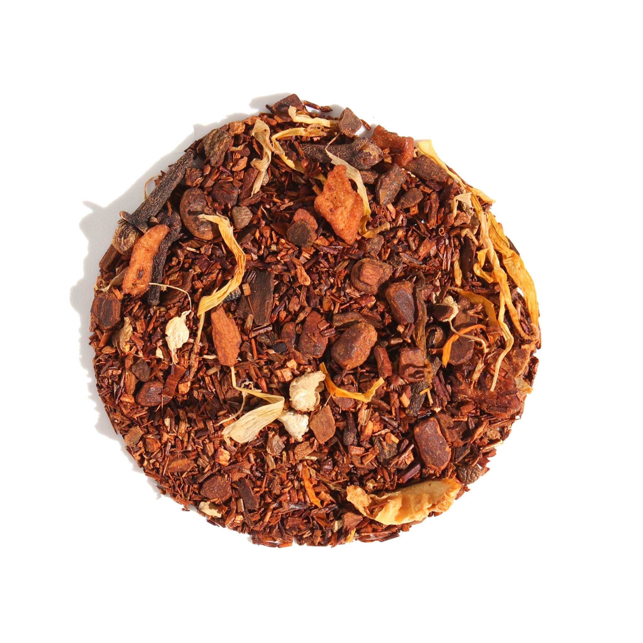 Spicy Caramel Apple Cinnamon Herbal Tea by Plum Deluxe Tea