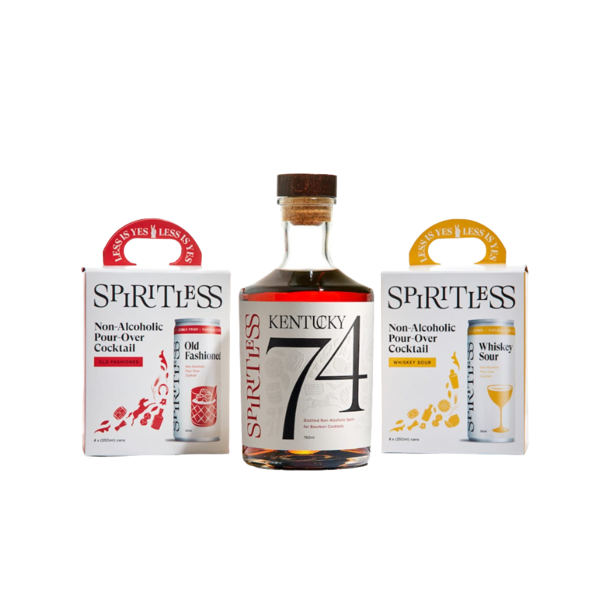 Bourbon Lover's Bundle (700ml) by Spiritless