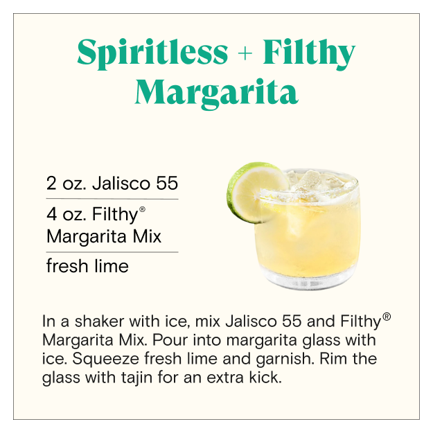 Jalisco 55 + FREE Filthy® Margarita Mix by Spiritless