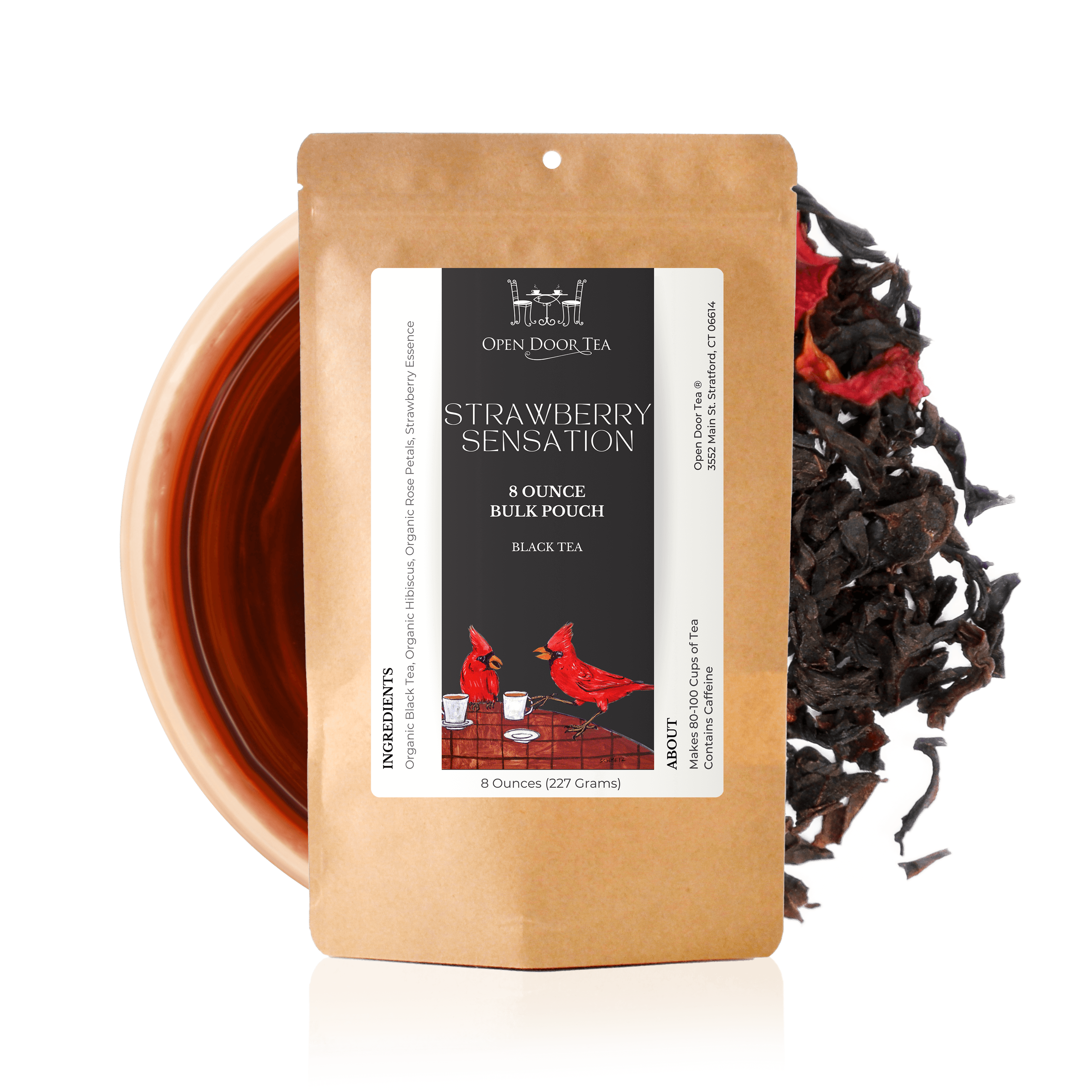 Strawberry Sensation by Open Door Tea CT