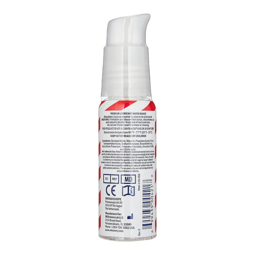 Swiss Navy Cooling Peppermint Flavored Lubricant | 4oz by Condomania.com