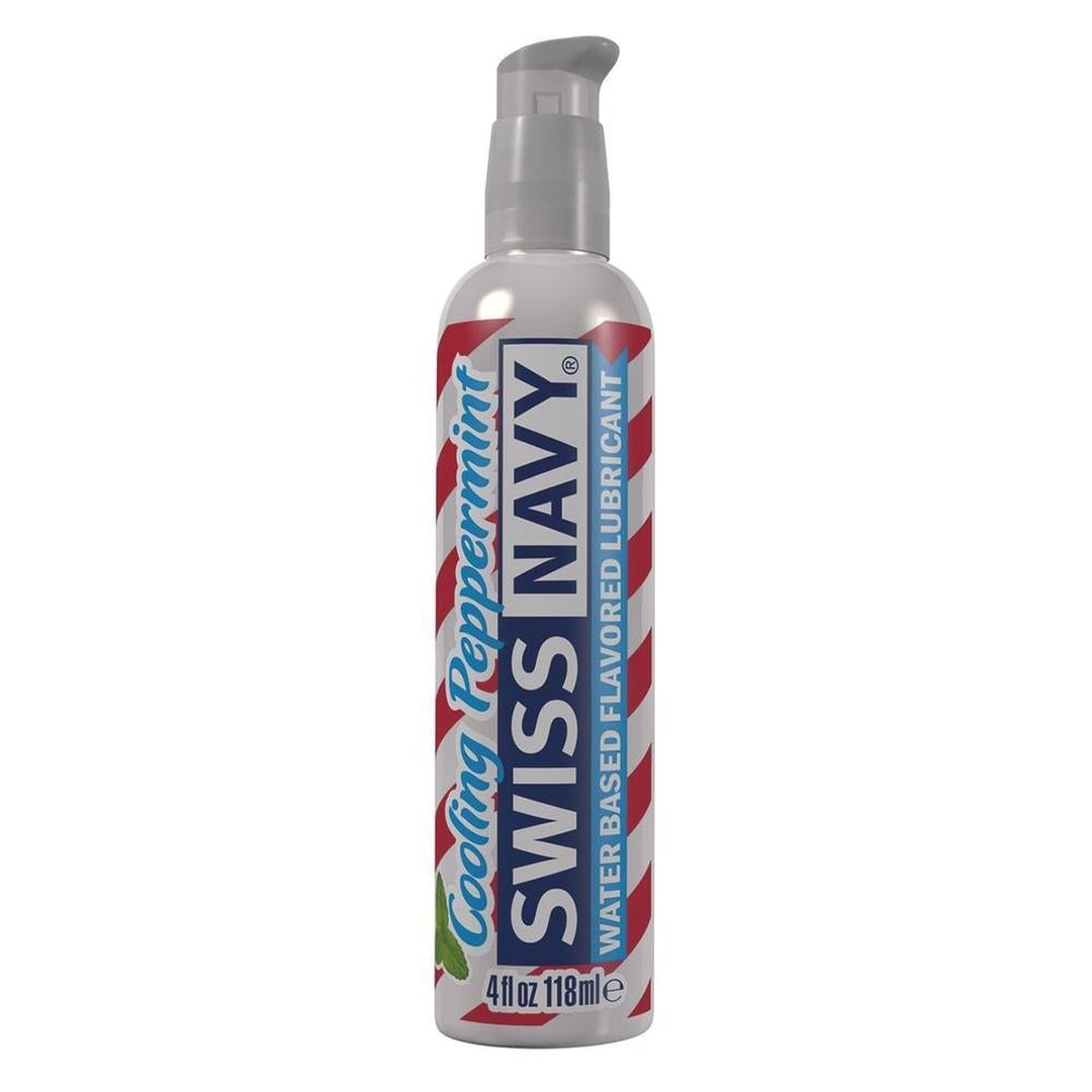 Swiss Navy Cooling Peppermint Flavored Lubricant | 4oz by Condomania.com