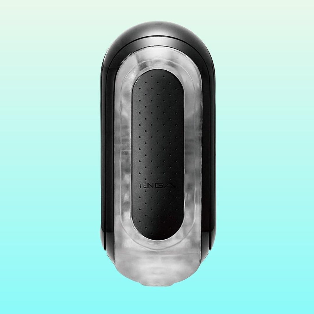 TENGA Flip 0 (Zero) Black Masturbation Device by Condomania.com