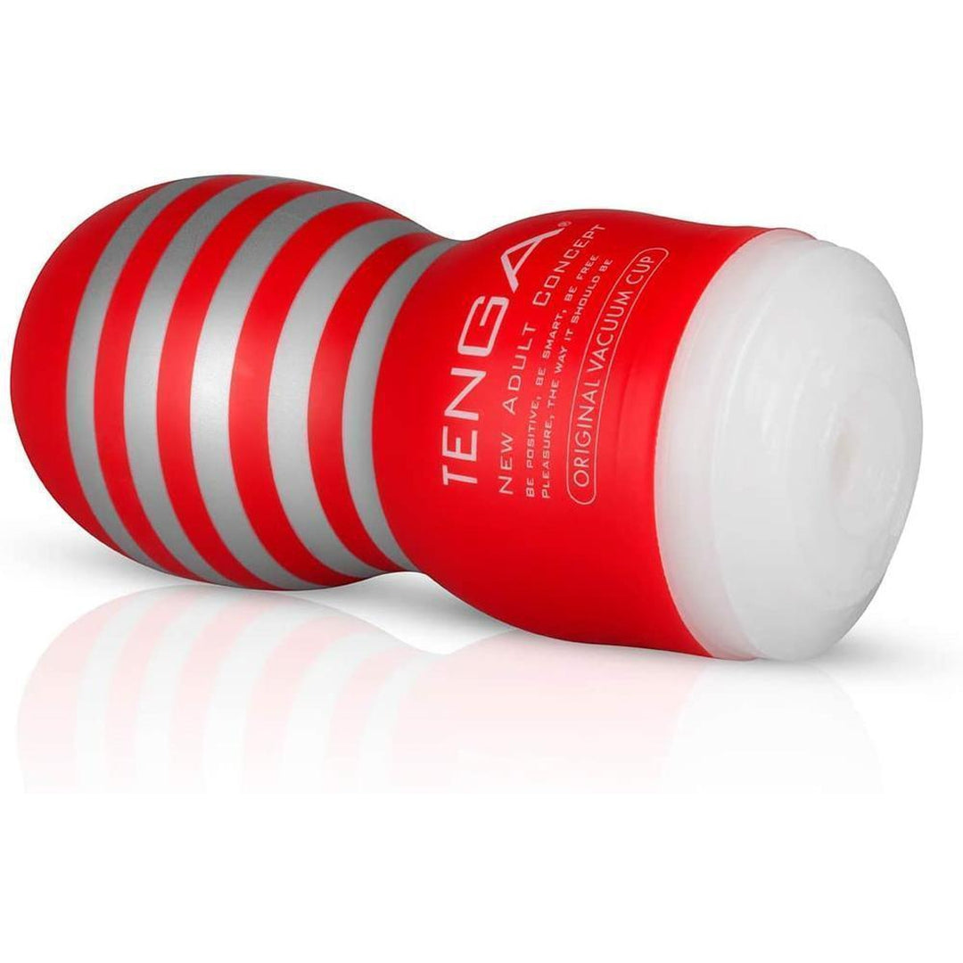 TENGA Original Men's Masturbator Vacuum Cup with Deep Throat Suction by Condomania.com