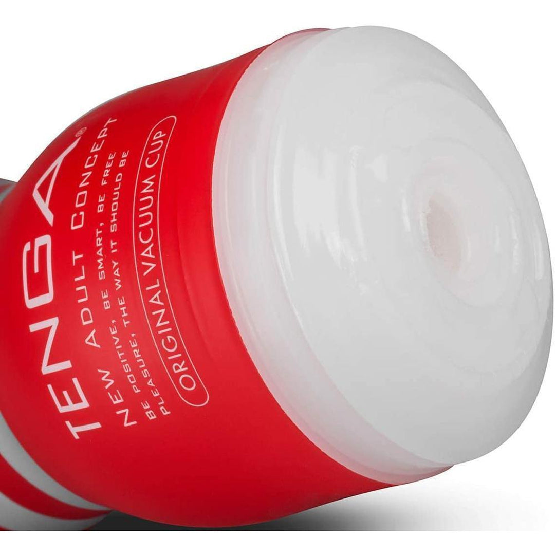 TENGA Original Men's Masturbator Vacuum Cup with Deep Throat Suction by Condomania.com