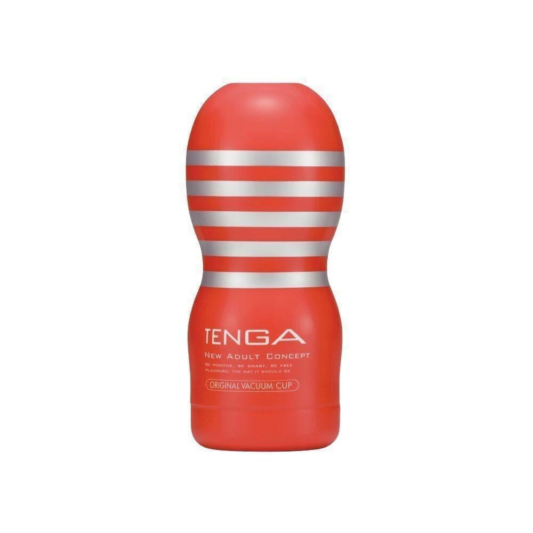 TENGA Original Men's Masturbator Vacuum Cup with Deep Throat Suction by Condomania.com