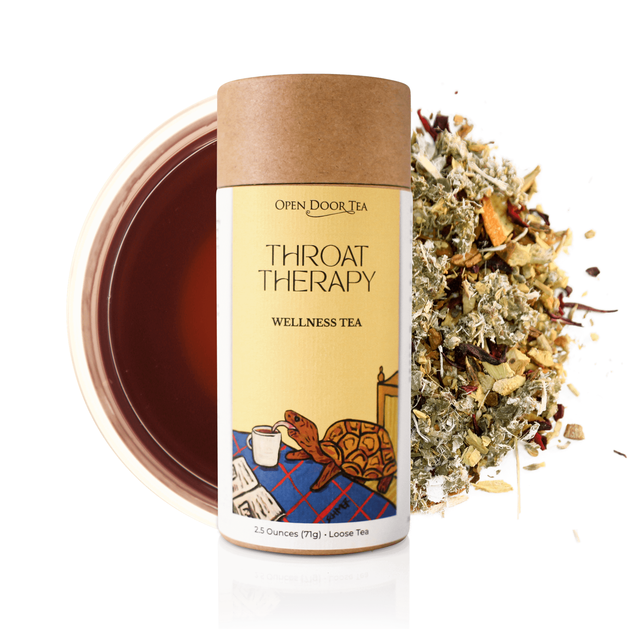 Throat Therapy by Open Door Tea CT