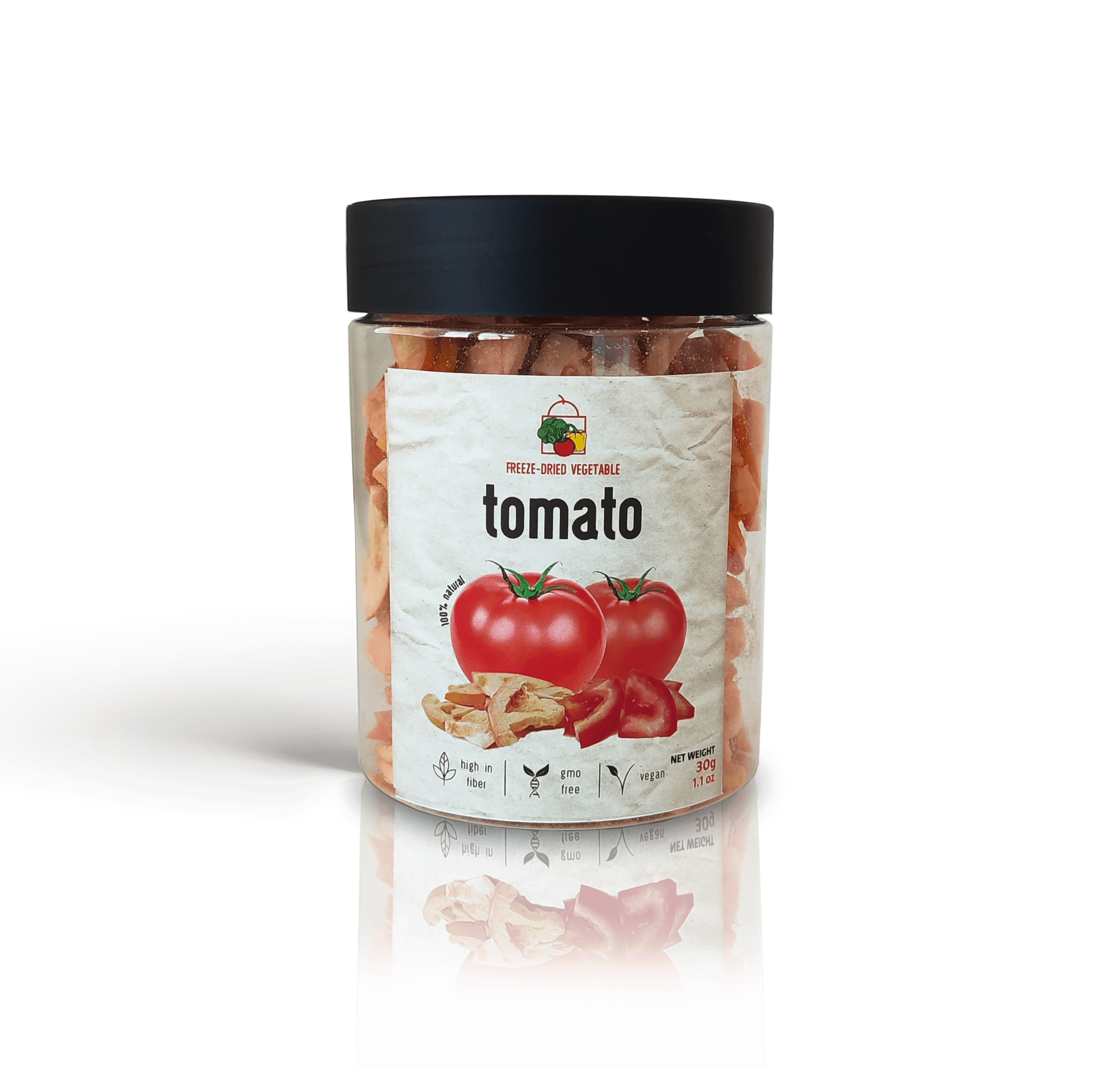 Freeze-Dried Tomato Slices by Diaita Smart Foods (Worldwide Shipping)