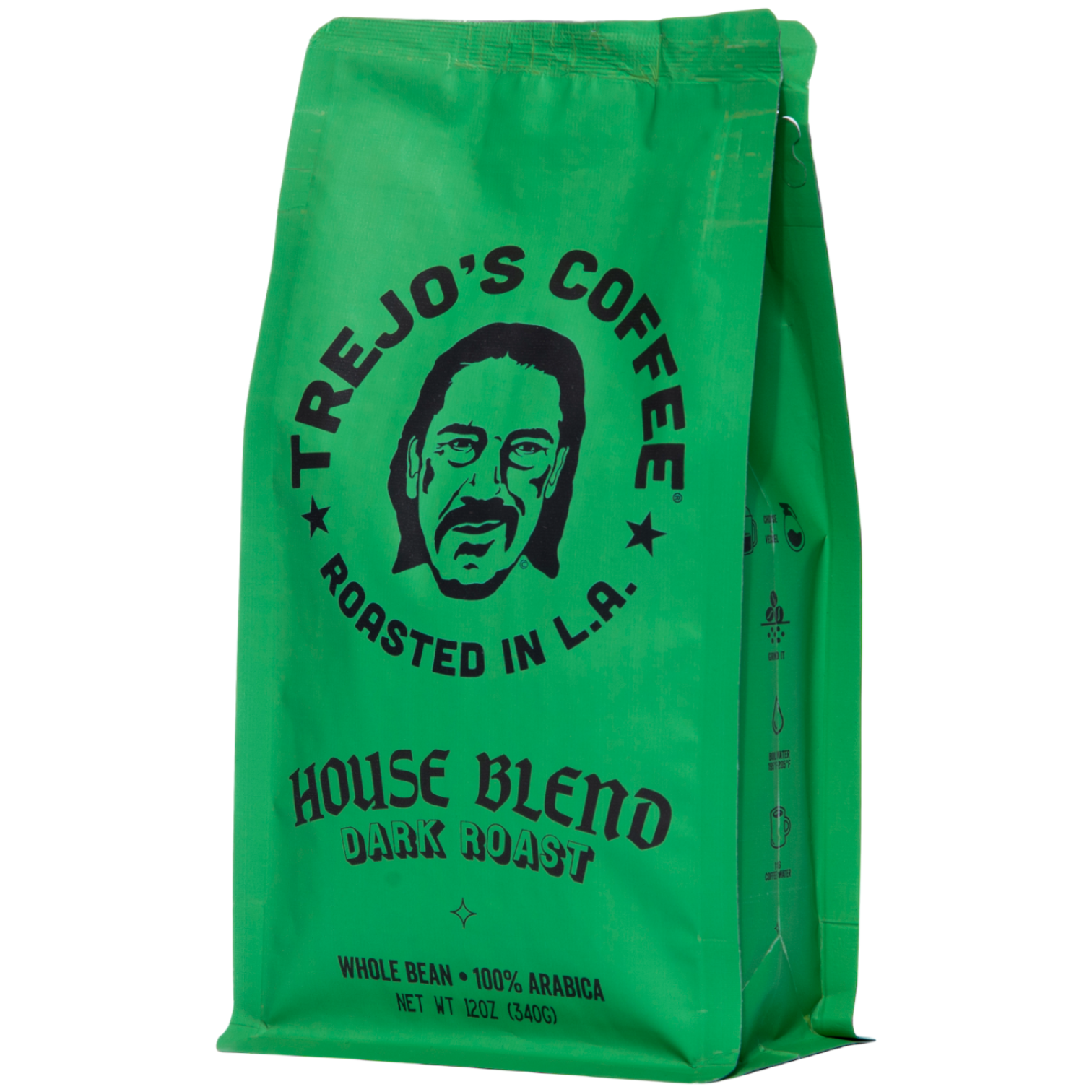 Trejo's House Blend Whole Bean Coffee - Dark Roast by Trejo's Tacos